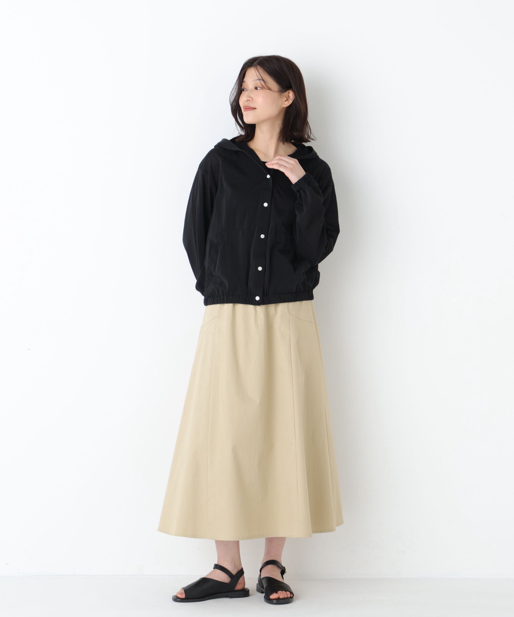  「◆シアー天竺フーディーハオリ」|Tシャツ・カットソー|