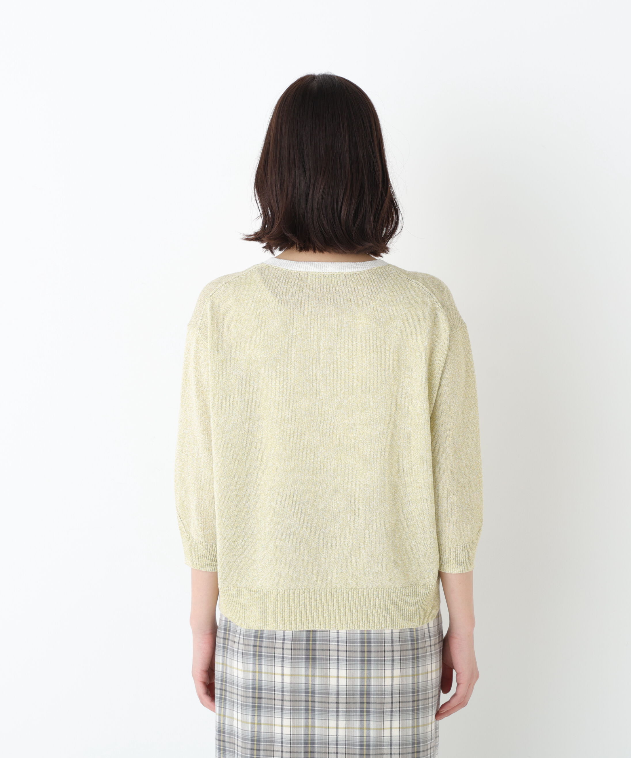  「◆ペーパーヤーンクルーネックＰ／Ｏ」|ニット・セーター|