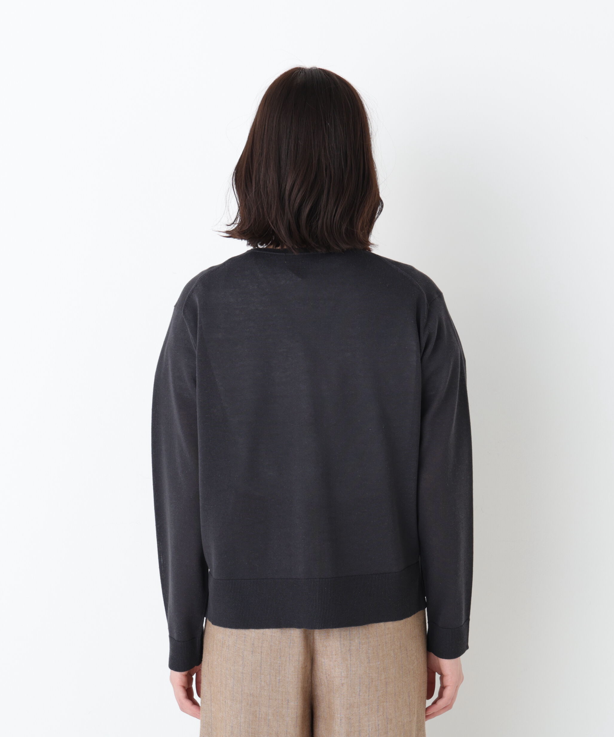  「◆クルーネックニットカーディガン」|ニット・セーター|