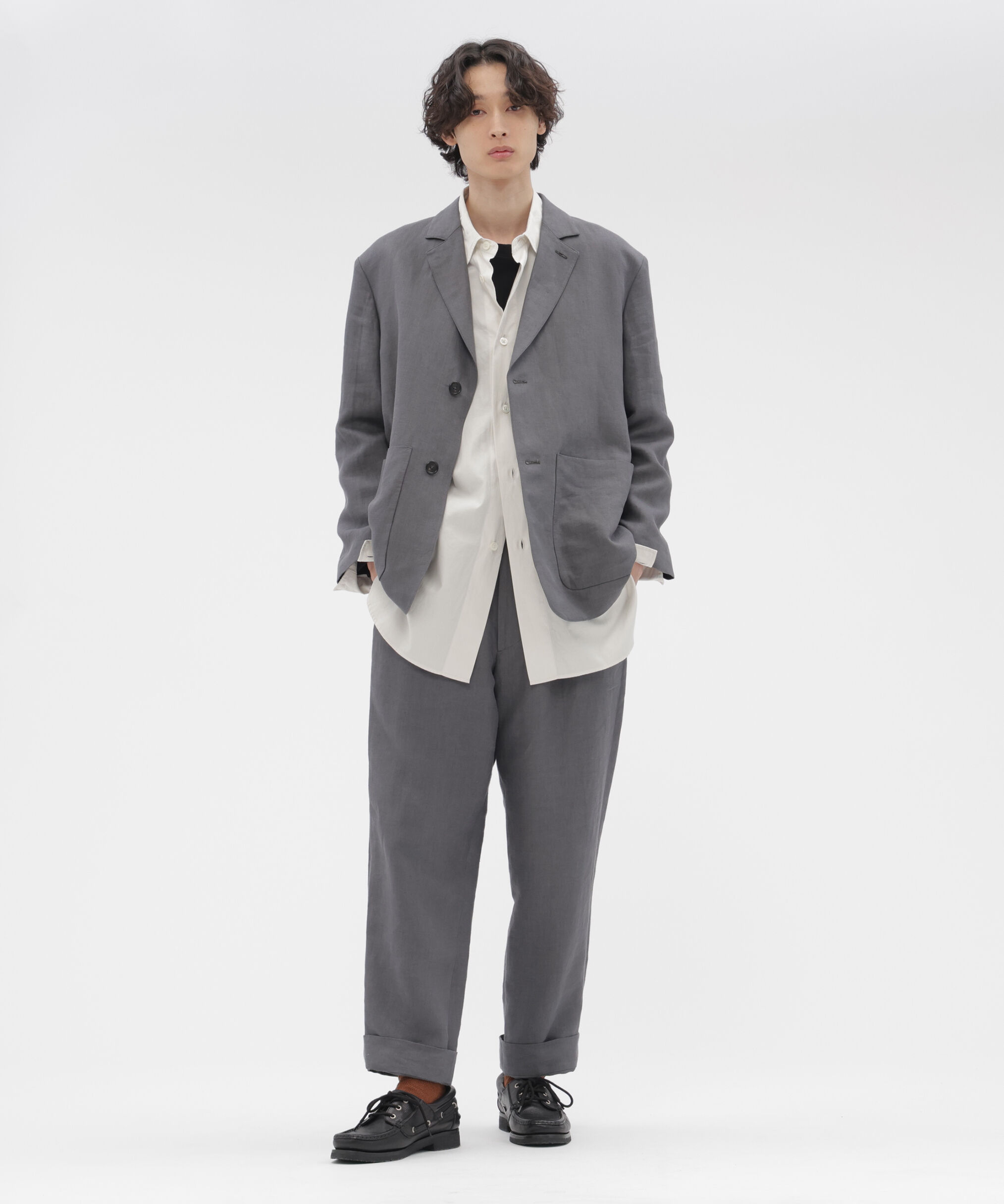 MARGARET HOWELL「COMPACT LINEN TWILL TROUSERS」|その他|