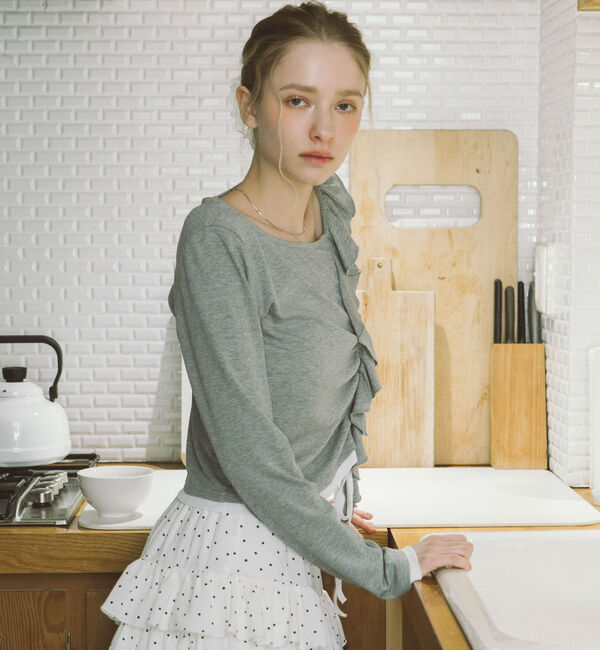 archives「フリルドロストカットＴＯＰＳ」|Tシャツ・カットソー|