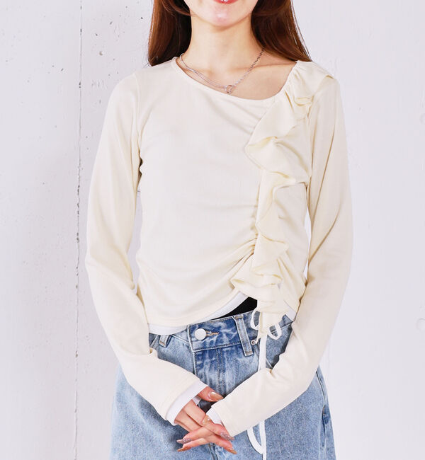 archives「フリルドロストカットＴＯＰＳ」|Tシャツ・カットソー|