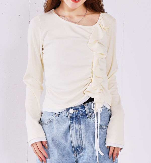 archives「フリルドロストカットＴＯＰＳ」|Tシャツ・カットソー|