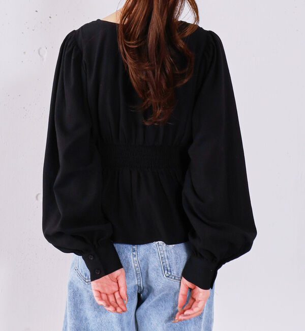 archives「【ＯＮかわ】ボタンタックペプラムＢＬ」|シャツ・ブラウス|