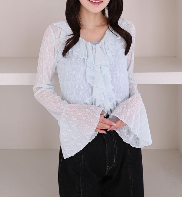 archives「カットレースラッフルフリルＴＯＰＳ」|Tシャツ・カットソー|