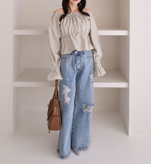 archives「２Ｗａｙオフショルブラウス」|シャツ・ブラウス|