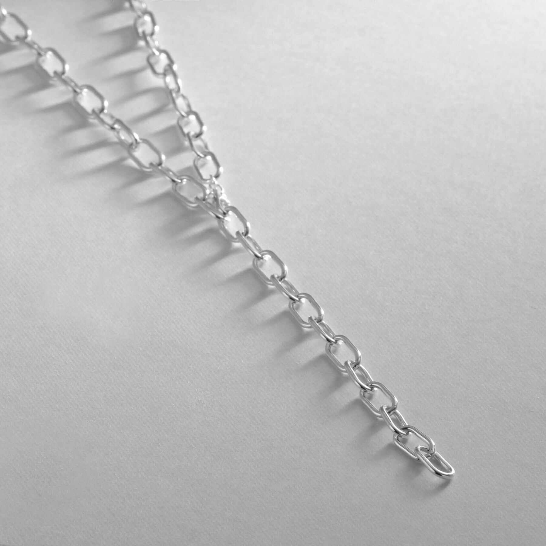 COCOSHNIK ONKITSCH「シルバー リンクチェーン 2WAYネックレス」|ネックレス|