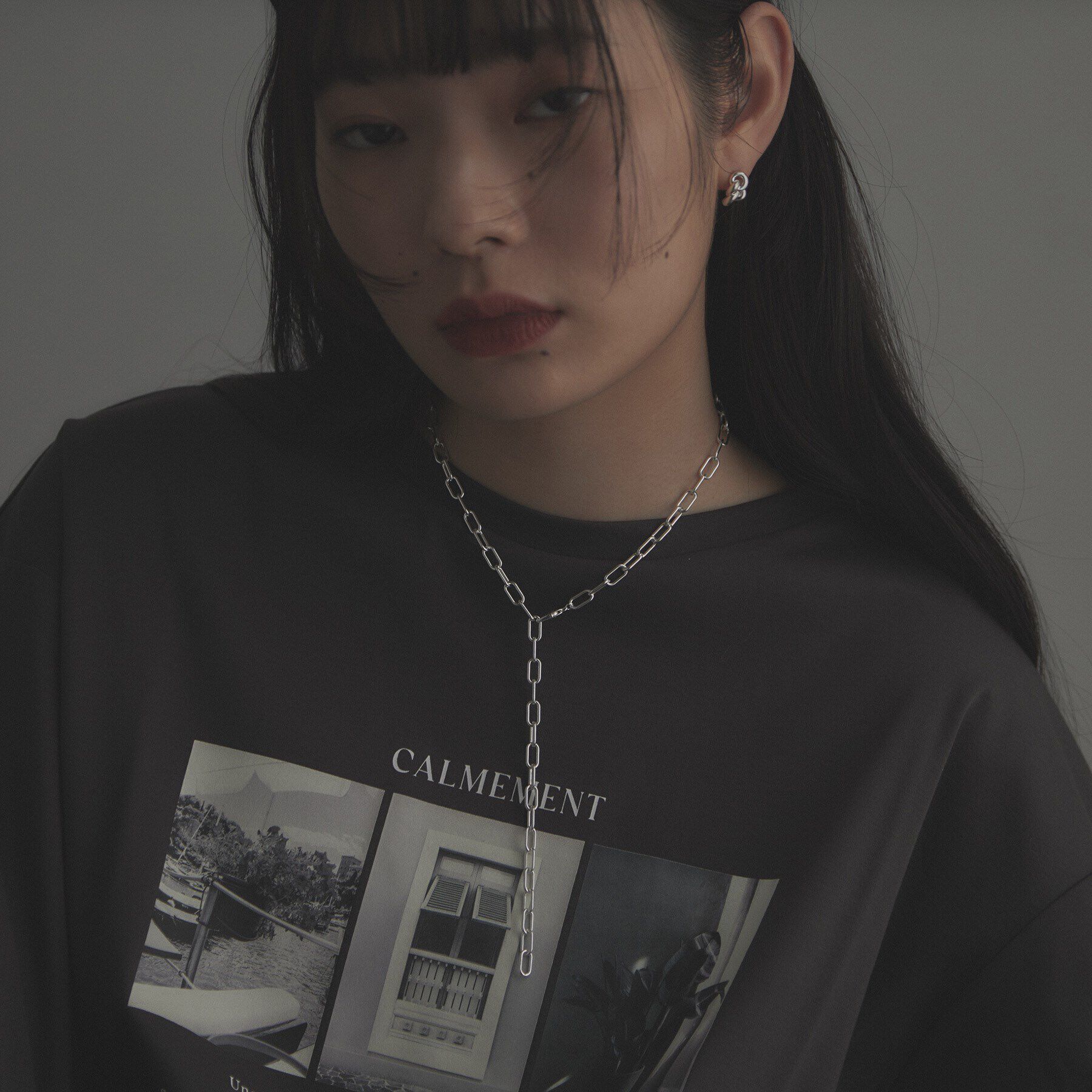 COCOSHNIK ONKITSCH「シルバー リンクチェーン 2WAYネックレス」|ネックレス|