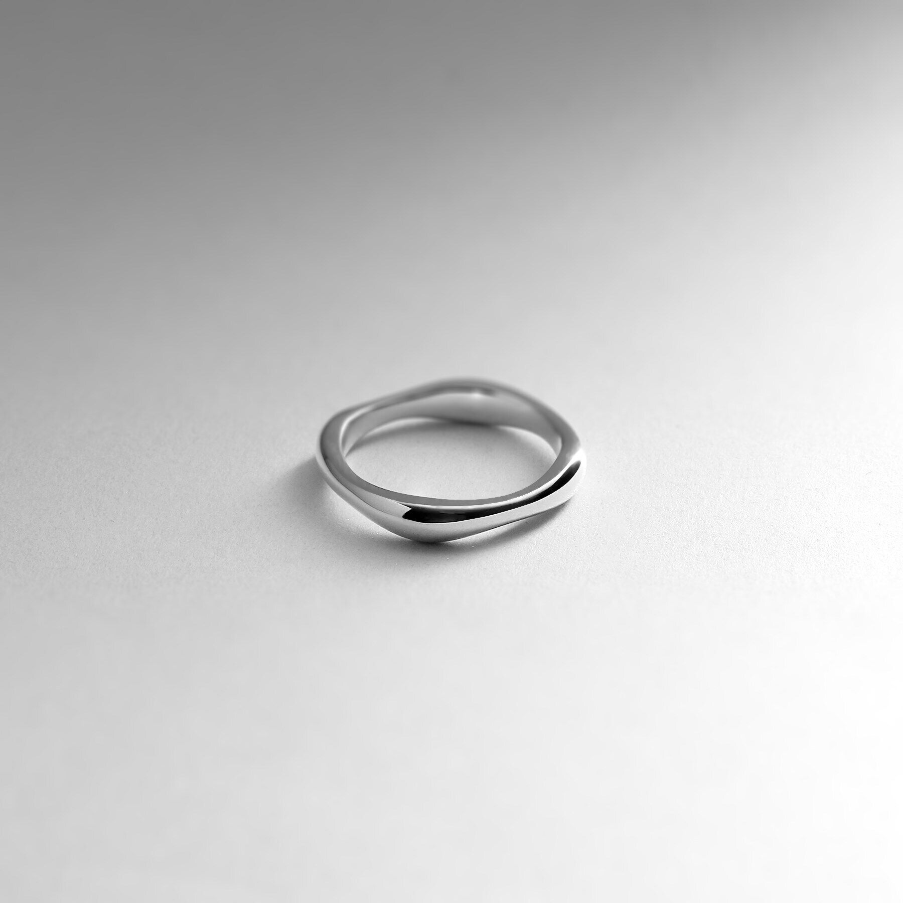 COCOSHNIK ONKITSCH「シルバー ニュアンスリングS」|リング|