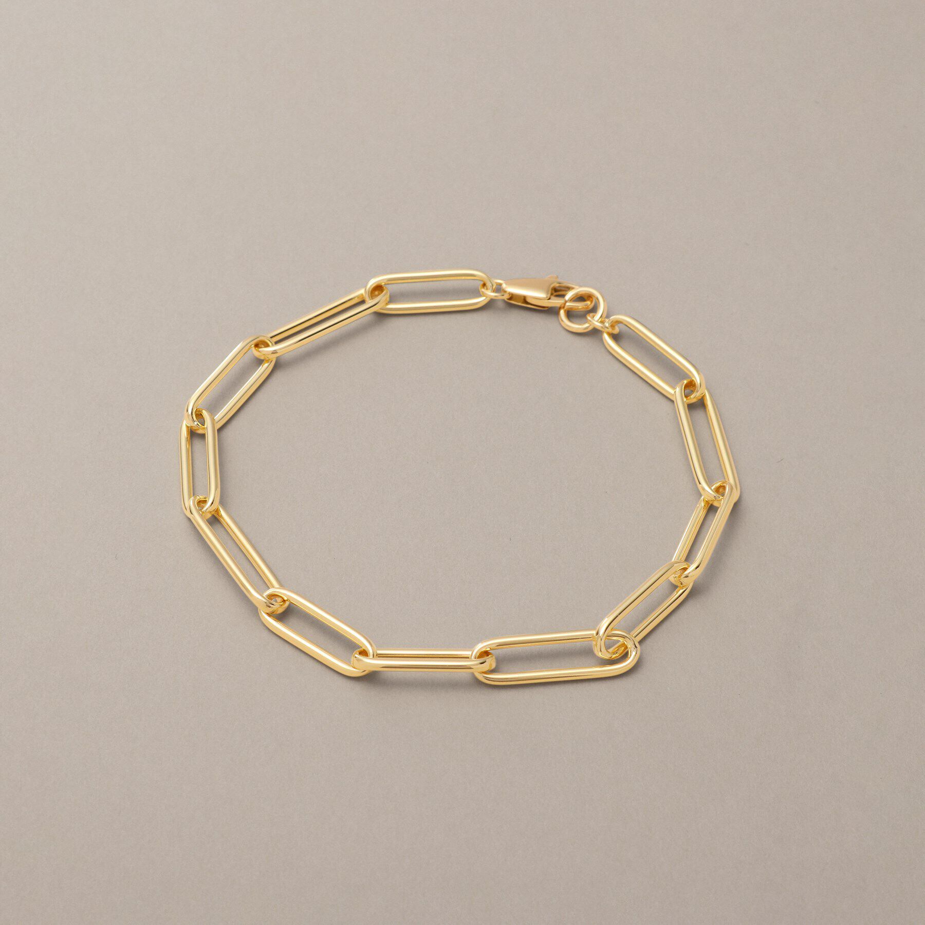 COCOSHNIK「K18中空PCチェーン ブレスレット」|ブレスレット・バングル|