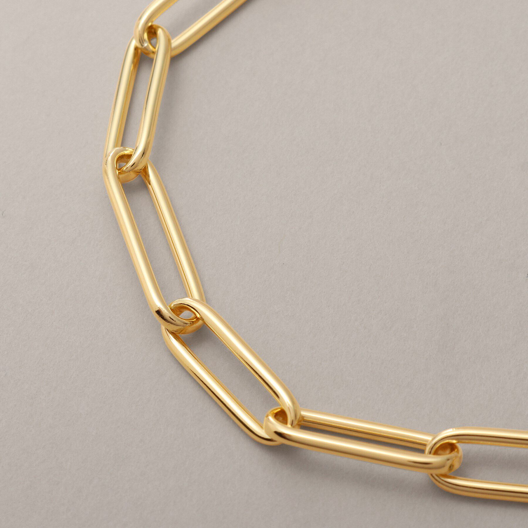 COCOSHNIK「K18中空PCチェーン ブレスレット」|ブレスレット・バングル|