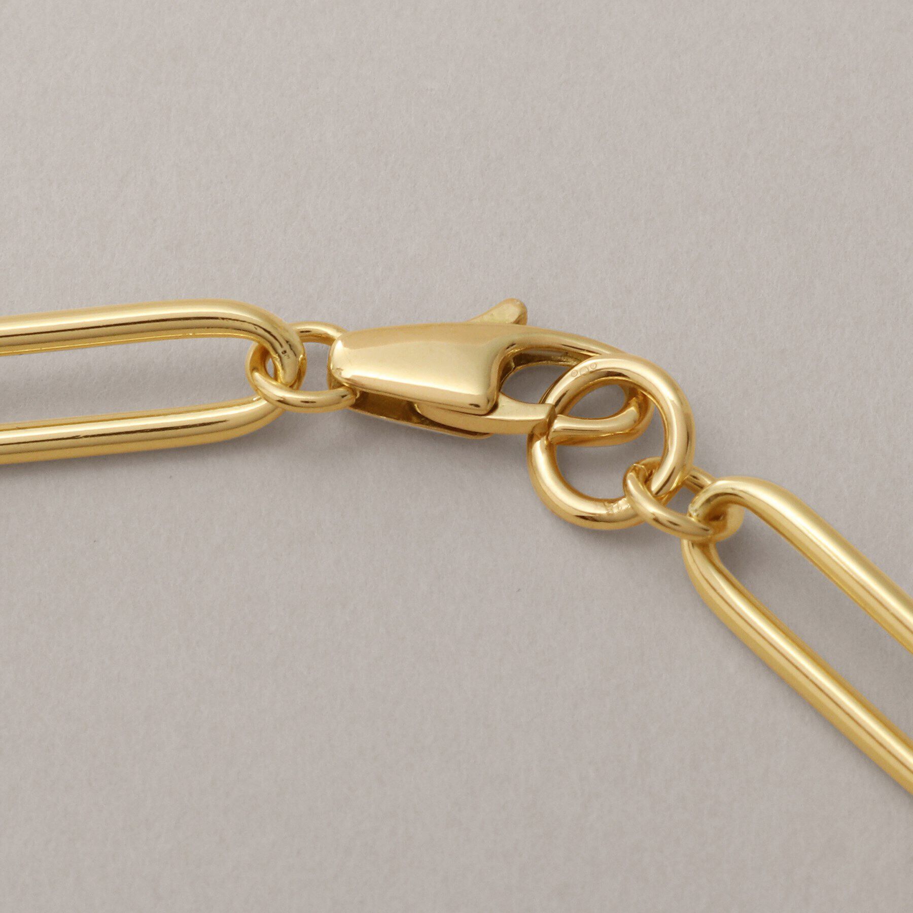 COCOSHNIK「K18中空PCチェーン ブレスレット」|ブレスレット・バングル|