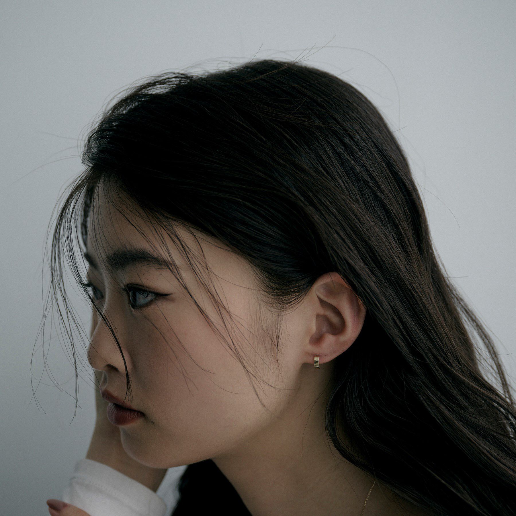 COCOSHNIK ONKITSCH「K10プレートアーチピアス」|ピアス|