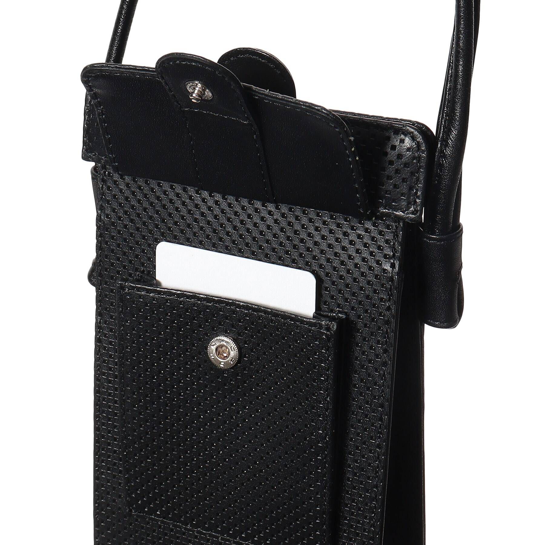 HIROKO HAYASHI「BARBERA(バルベーラ)スマホポシェット」|ショルダー・メッセンジャー|