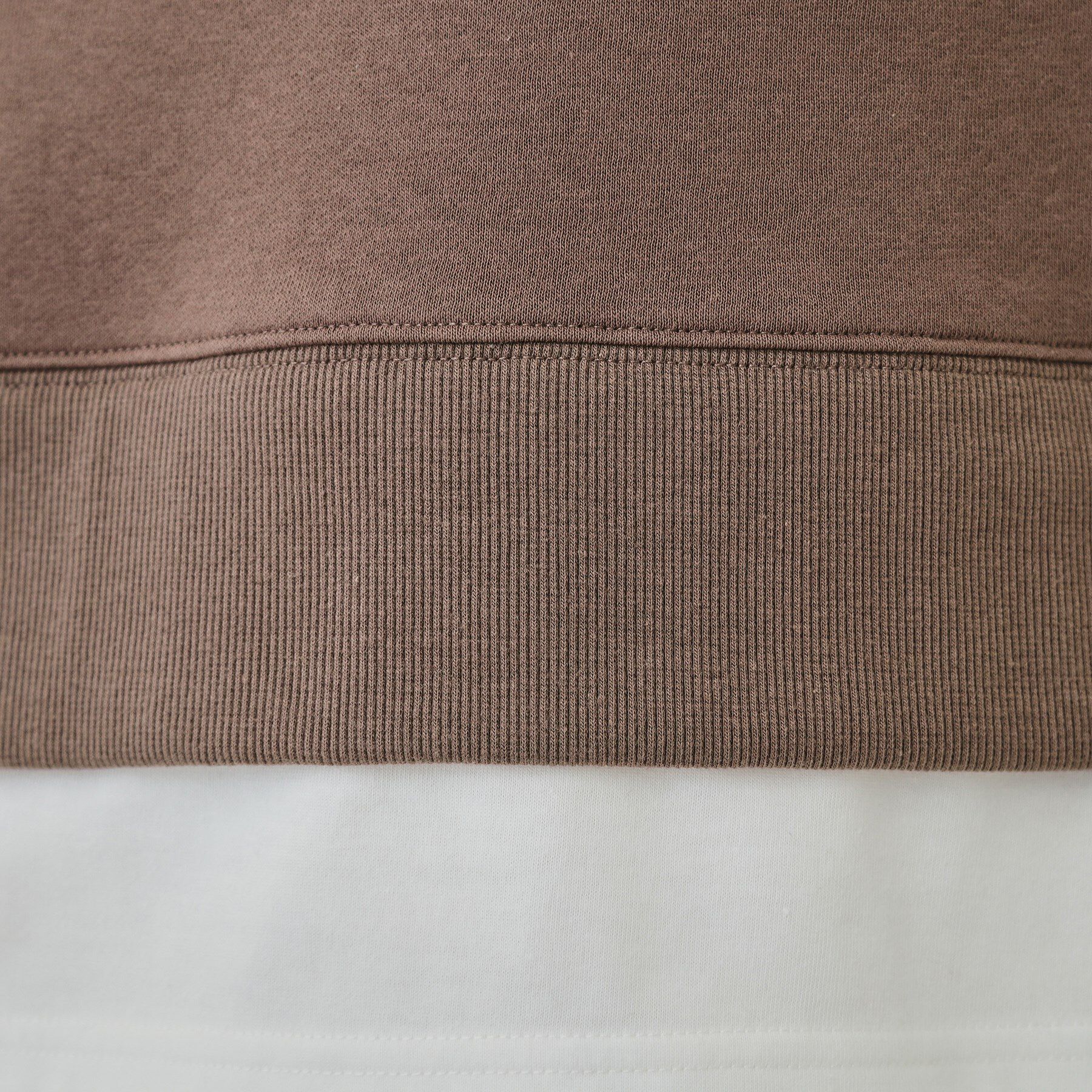 SHOO･LA･RUE「【洗える/S-LL】着るだけ簡単こなれ感 裏起毛レイヤード風スウェット【SHOO WARM】」|パーカー|