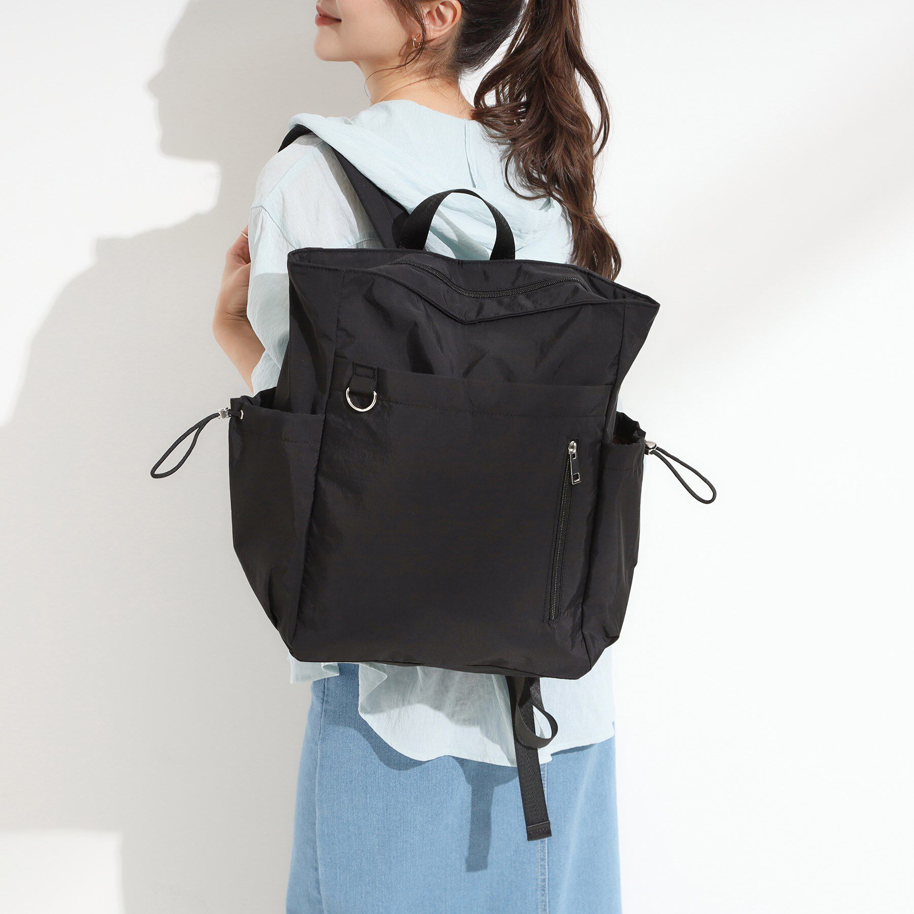 SHOO･LA･RUE「【撥水】トートにもなる2WAYリュック」|リュック|