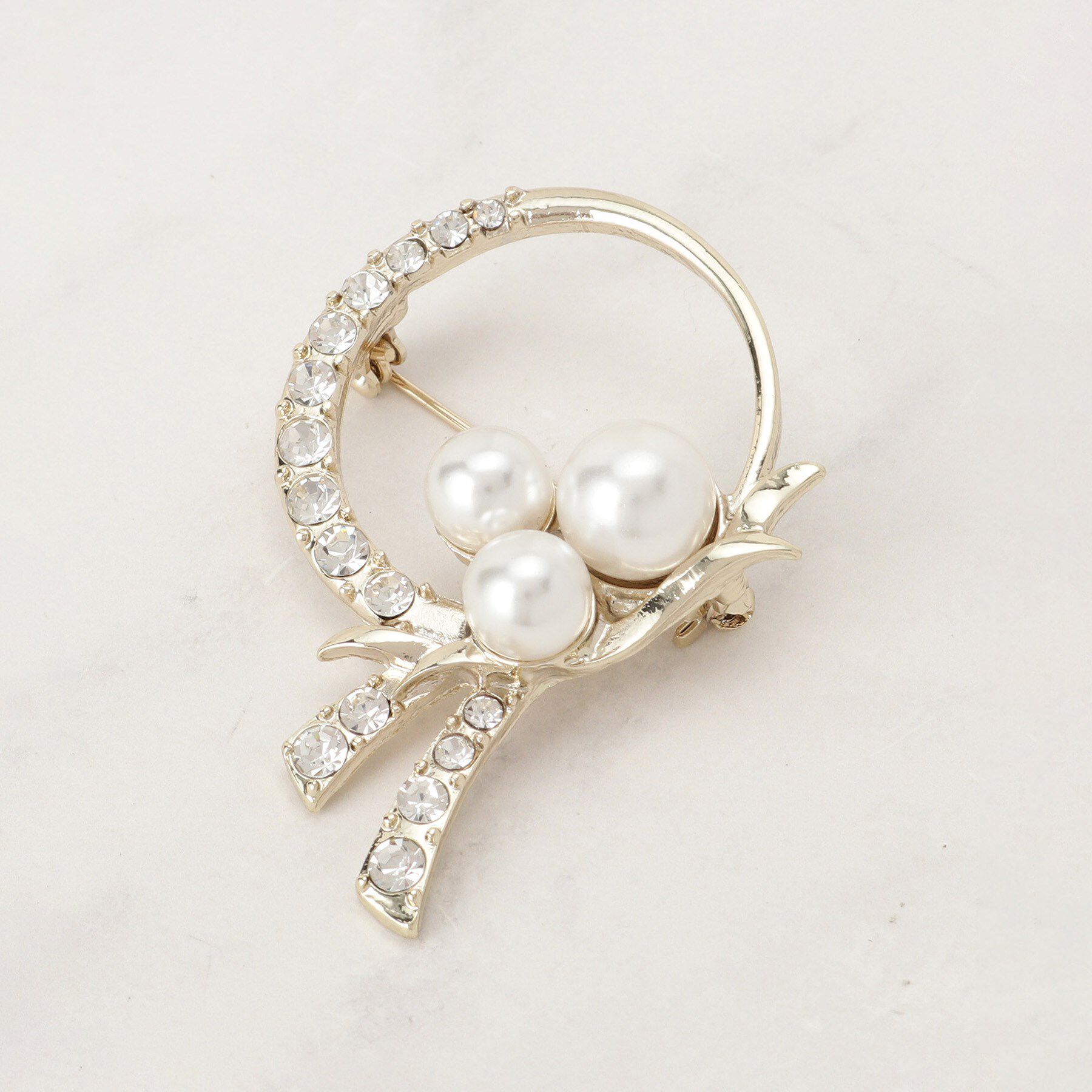 SHOO･LA･RUE「【セレモニー】選べる4デザイン 華やかブローチ」|ブローチ・コサージュ|