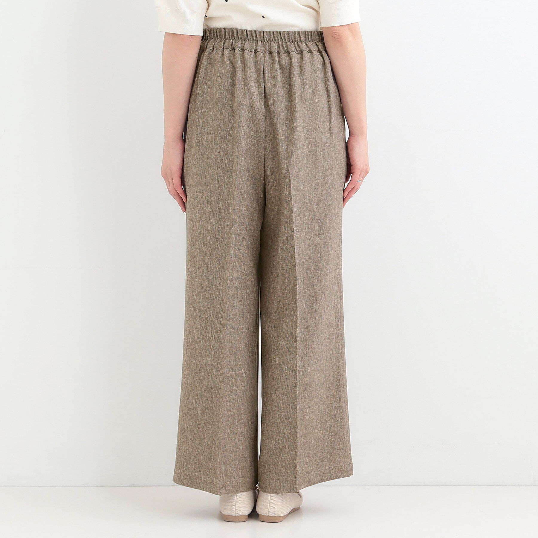 SHOO･LA･RUE「【2点セット/S-LL】着回し力も抜群　着るだけで決まる大人上品セットアップ」|スーツ|