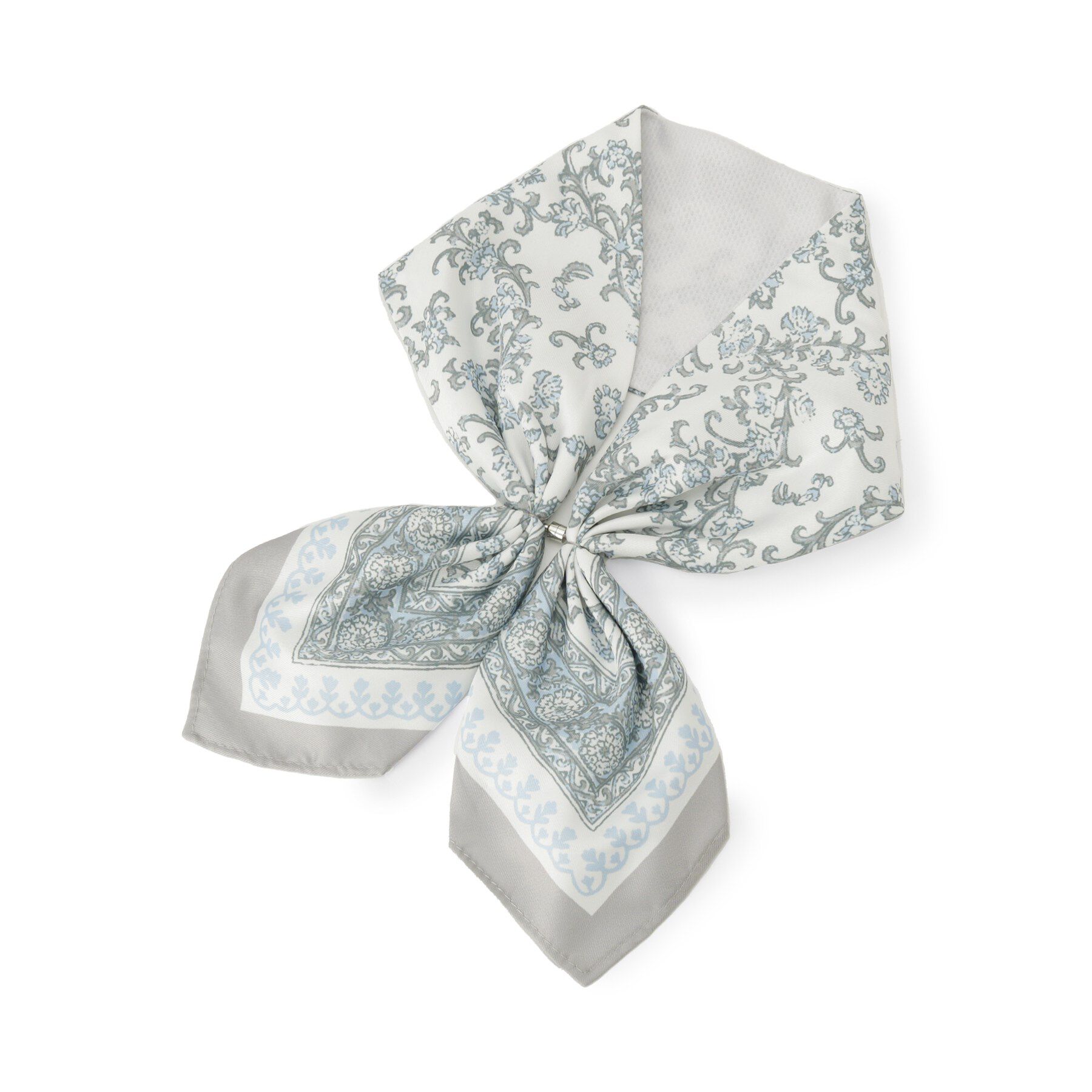 SHOO･LA･RUE「【接触冷感／UVカット】ひんやりワンタッチスカーフ」|バンダナ・スカーフ|