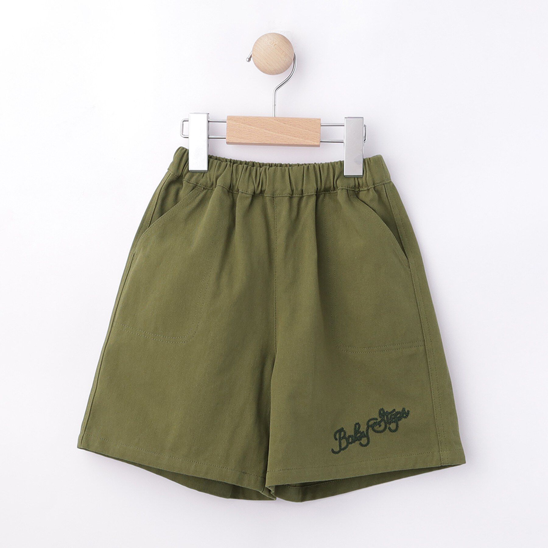 SHOO･LA･RUE「【100-150cm】チェーンステッチハーフパンツ」|その他|
