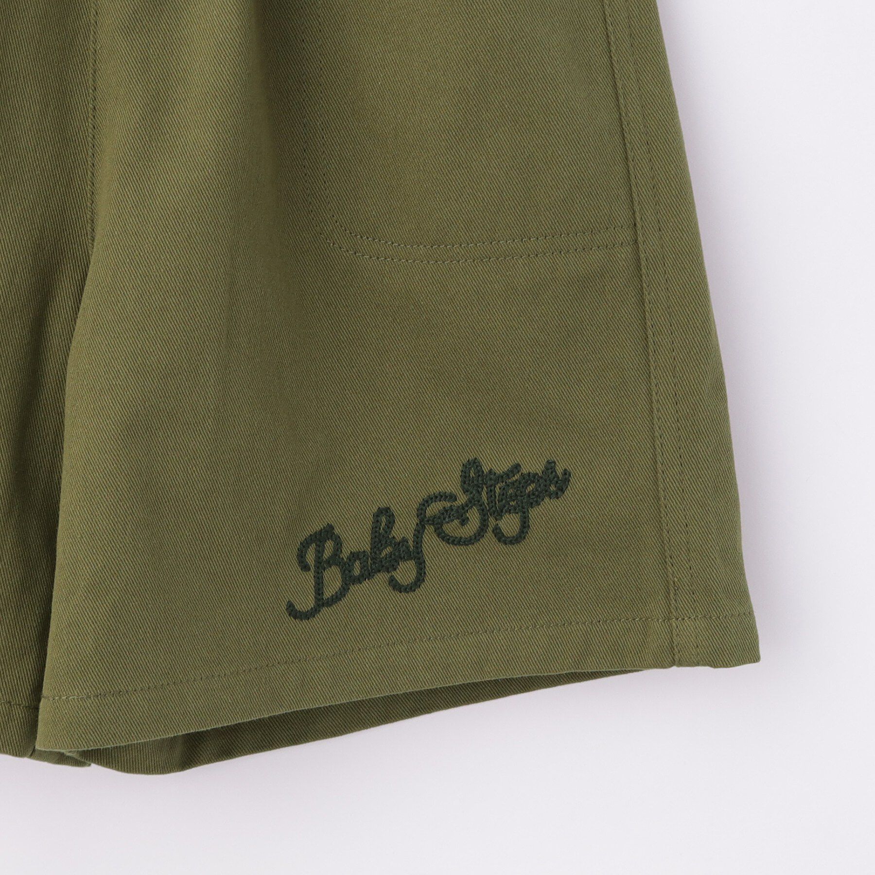 SHOO･LA･RUE「【100-150cm】チェーンステッチハーフパンツ」|その他|