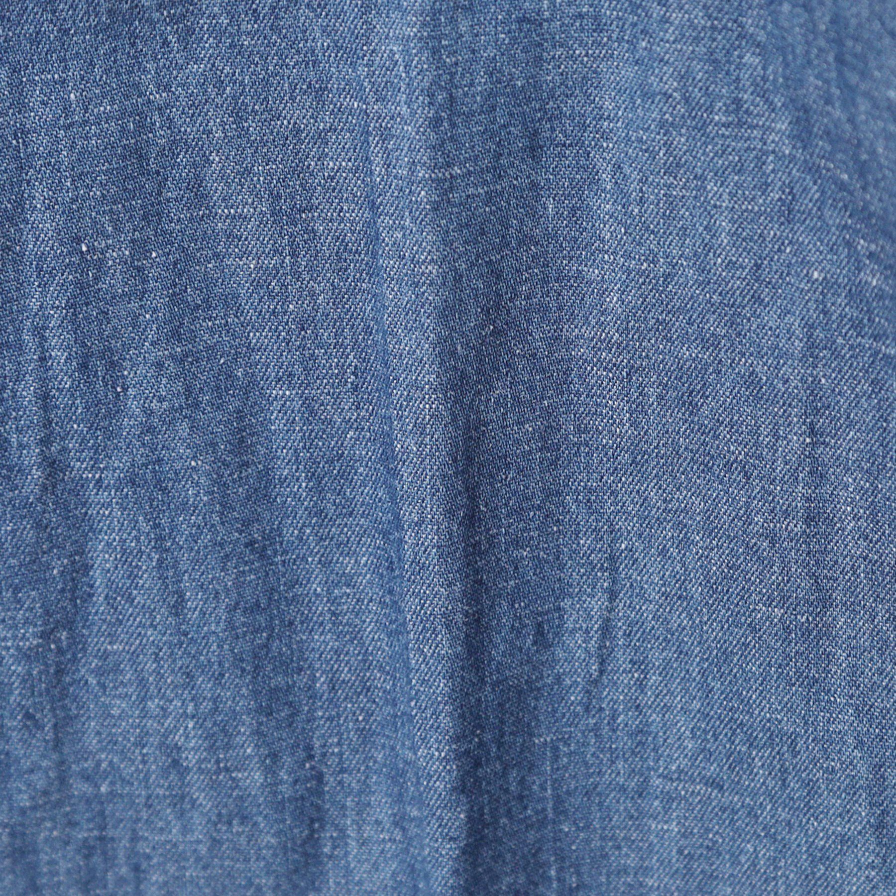 Dessin「【ウエストゴム・洗える】綿麻デニムリラックスパンツ」|その他|