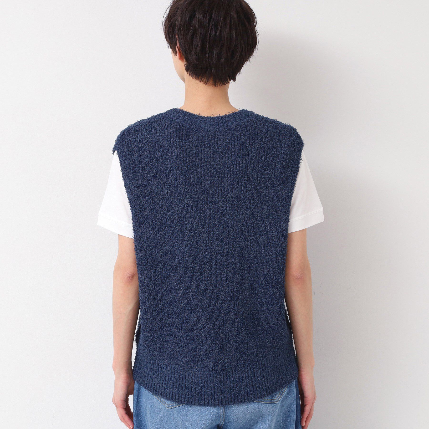 Dessin「【洗える】シャギーベスト」|ベスト・ジレ|