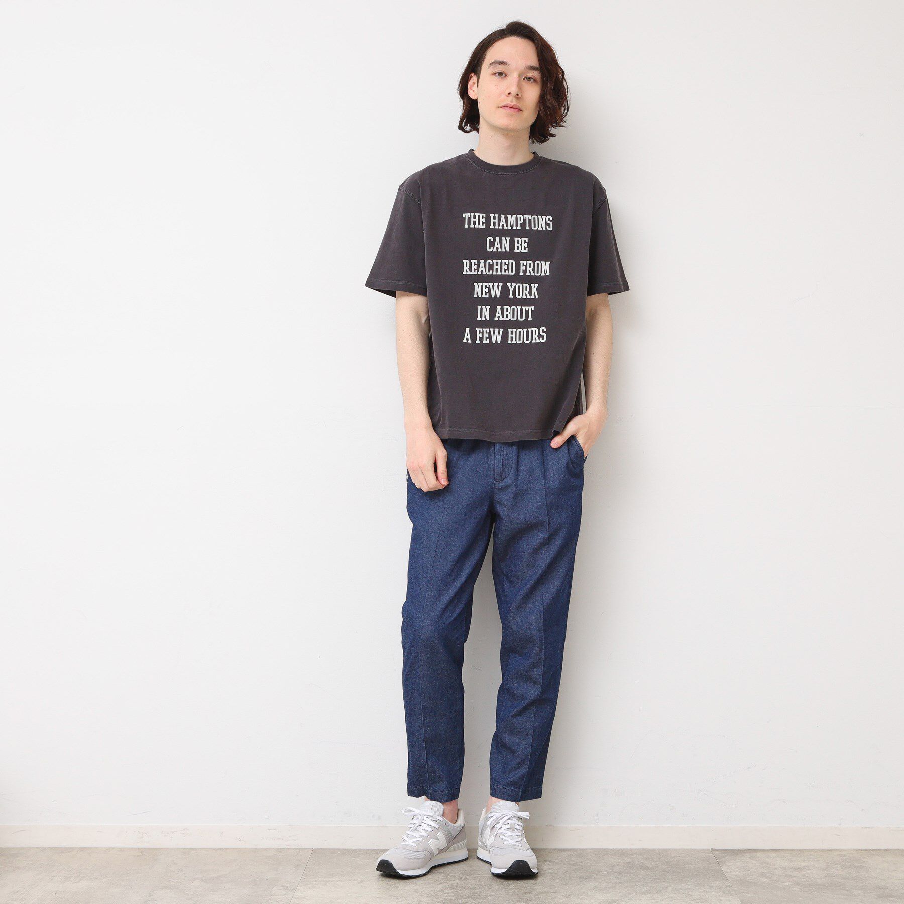 Dessin「【ユニセックス・洗える】ピグメントTシャツ」|Tシャツ・カットソー|