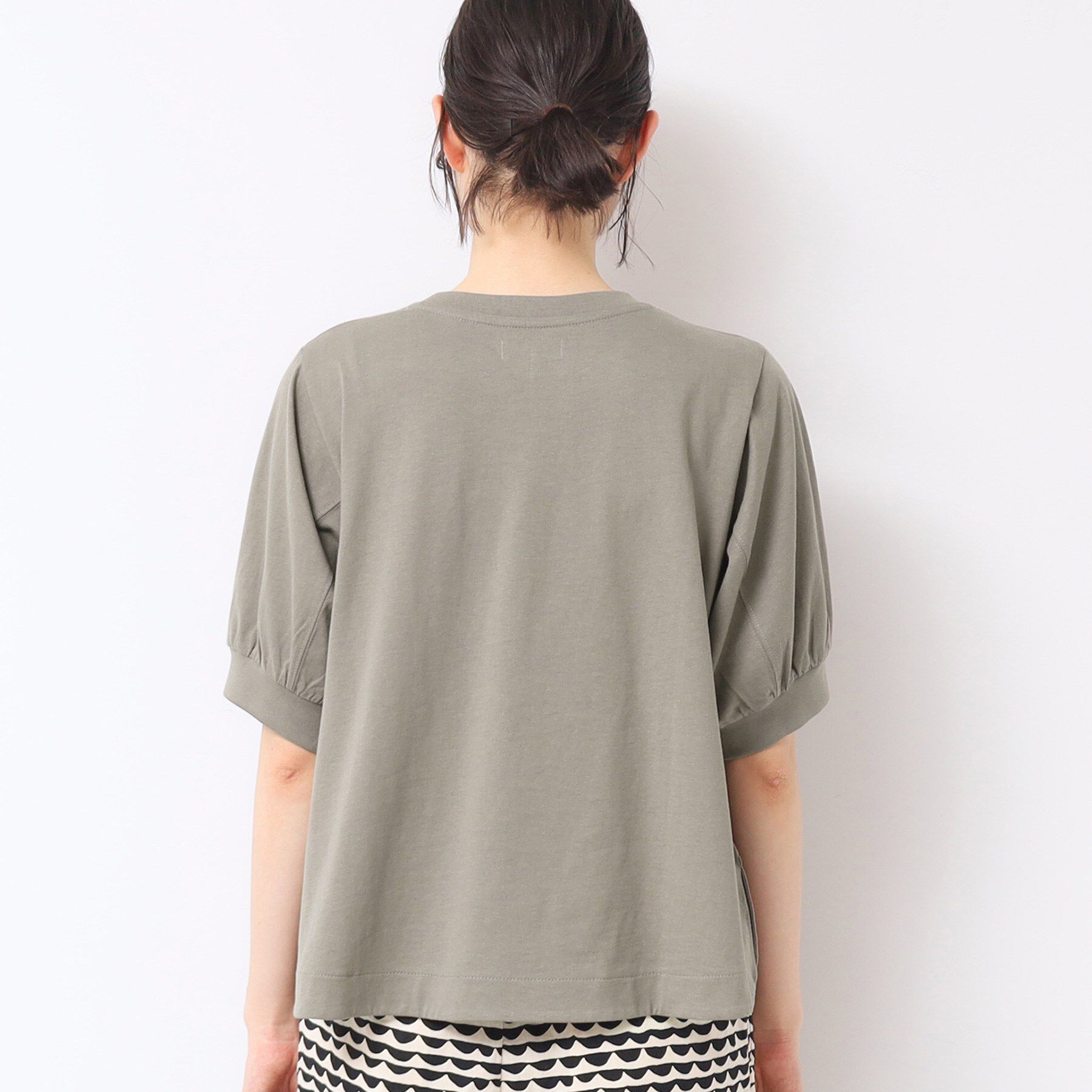 Dessin「【洗える】パフスリーブカットソー（XS～L）」|Tシャツ・カットソー|