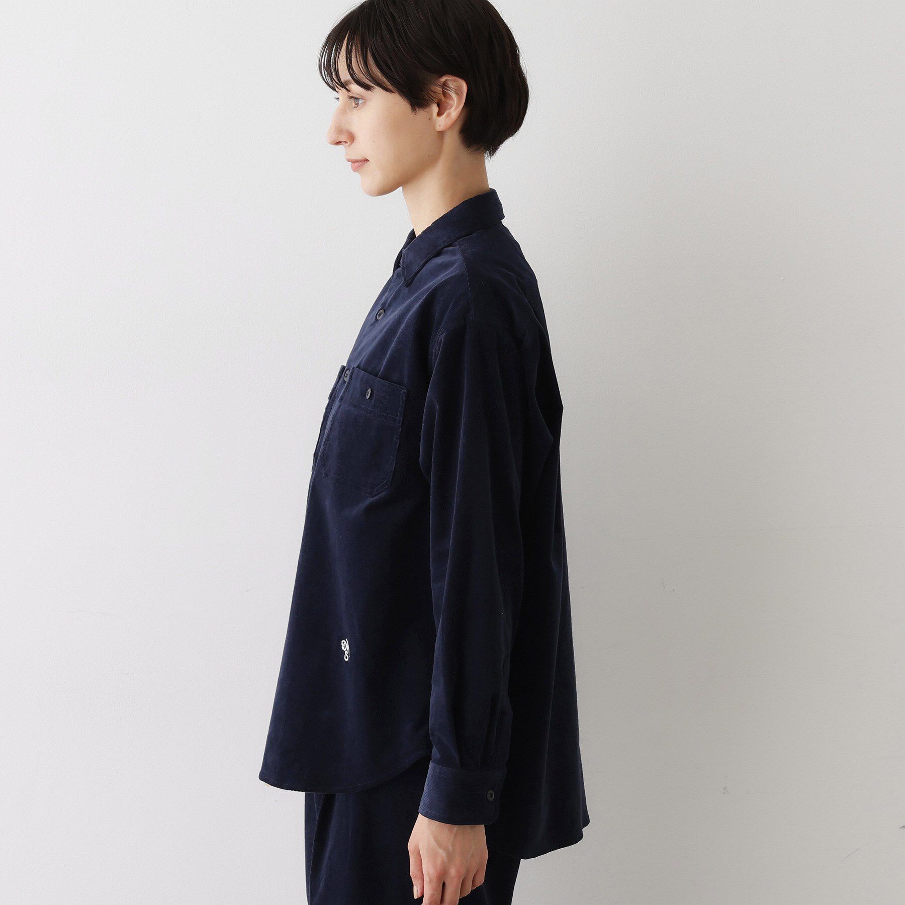 Dessin「【ユニセックス/セットアップ可】コーデュロイシャツ」|シャツ・ブラウス|