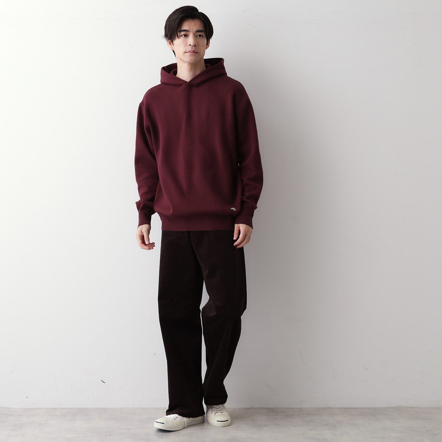 Dessin「【洗える】ちょうどいいニットパーカ」|ニット・セーター|