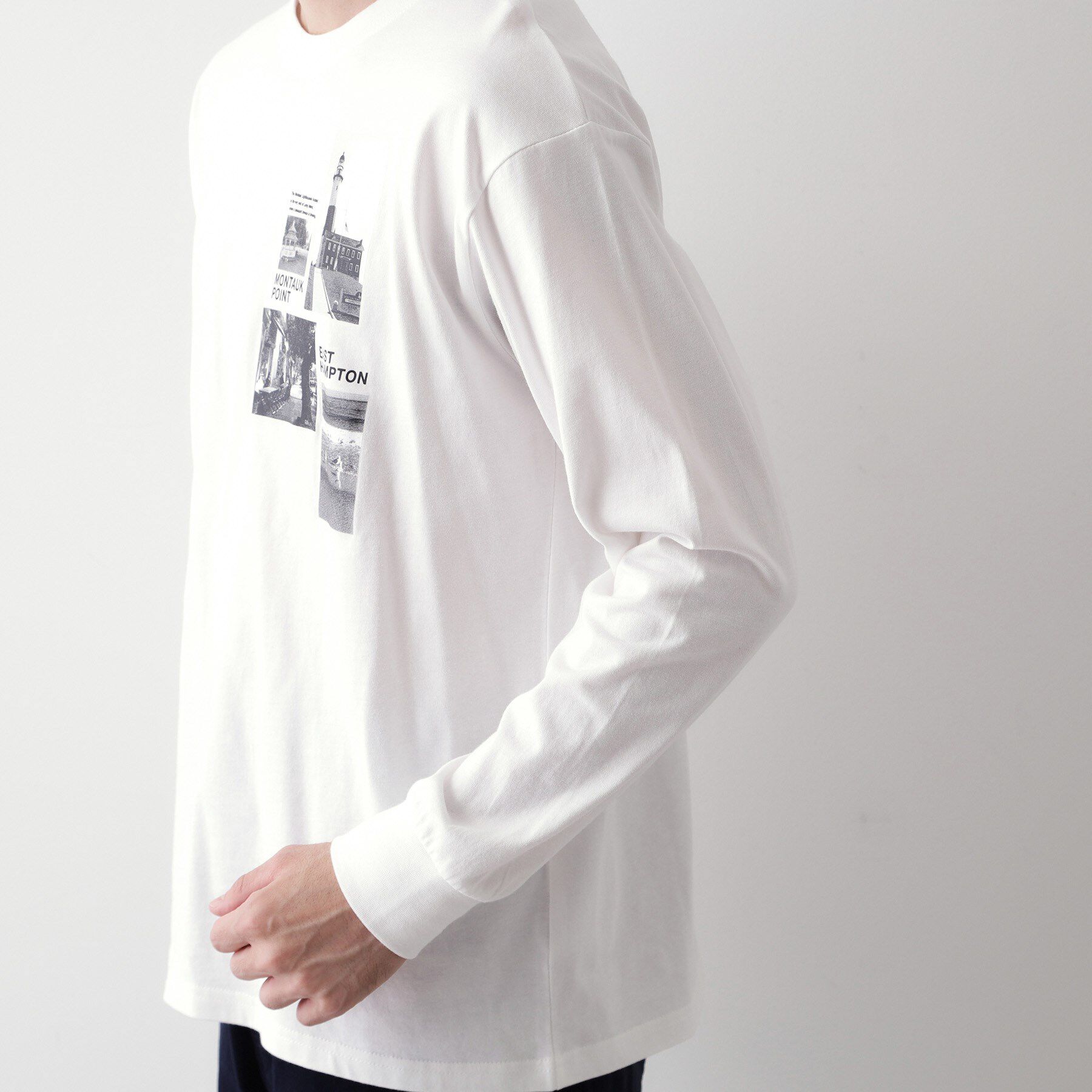 Dessin「【洗える】オーガニック天竺フォトロンT」|Tシャツ・カットソー|