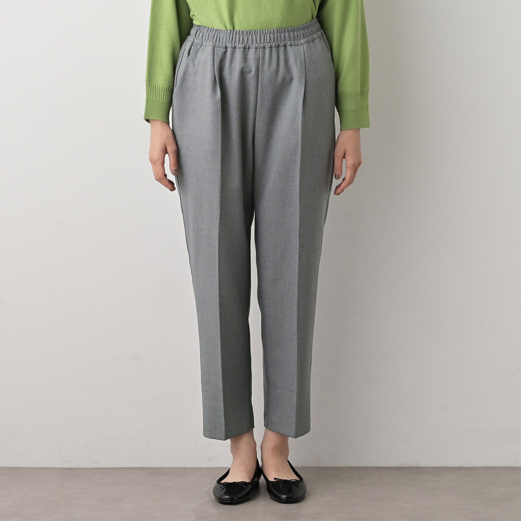 Dessin「【ウエストゴム/裏地付き】コンフォートテーパードパンツ」|その他|