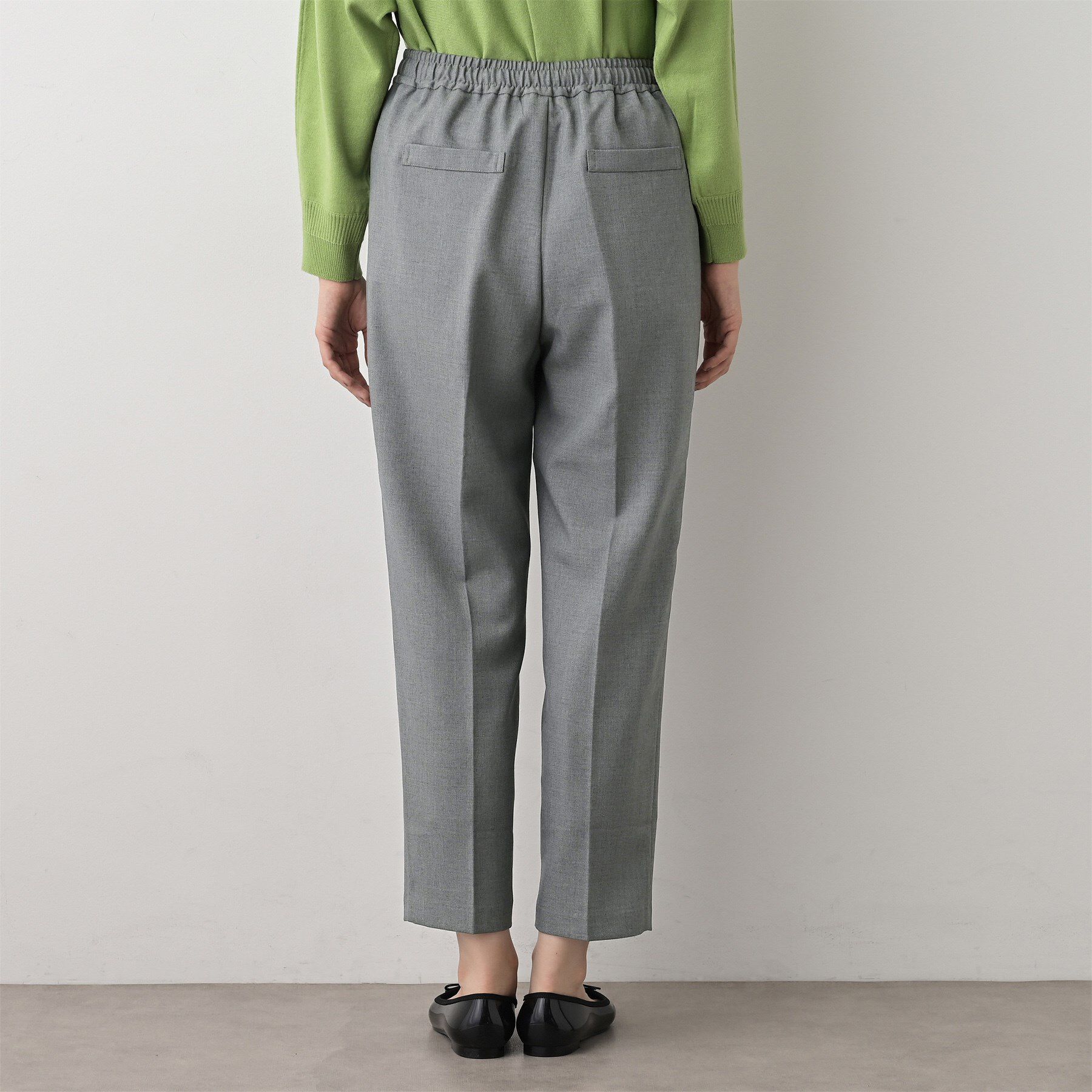 Dessin「【ウエストゴム/裏地付き】コンフォートテーパードパンツ」|その他|