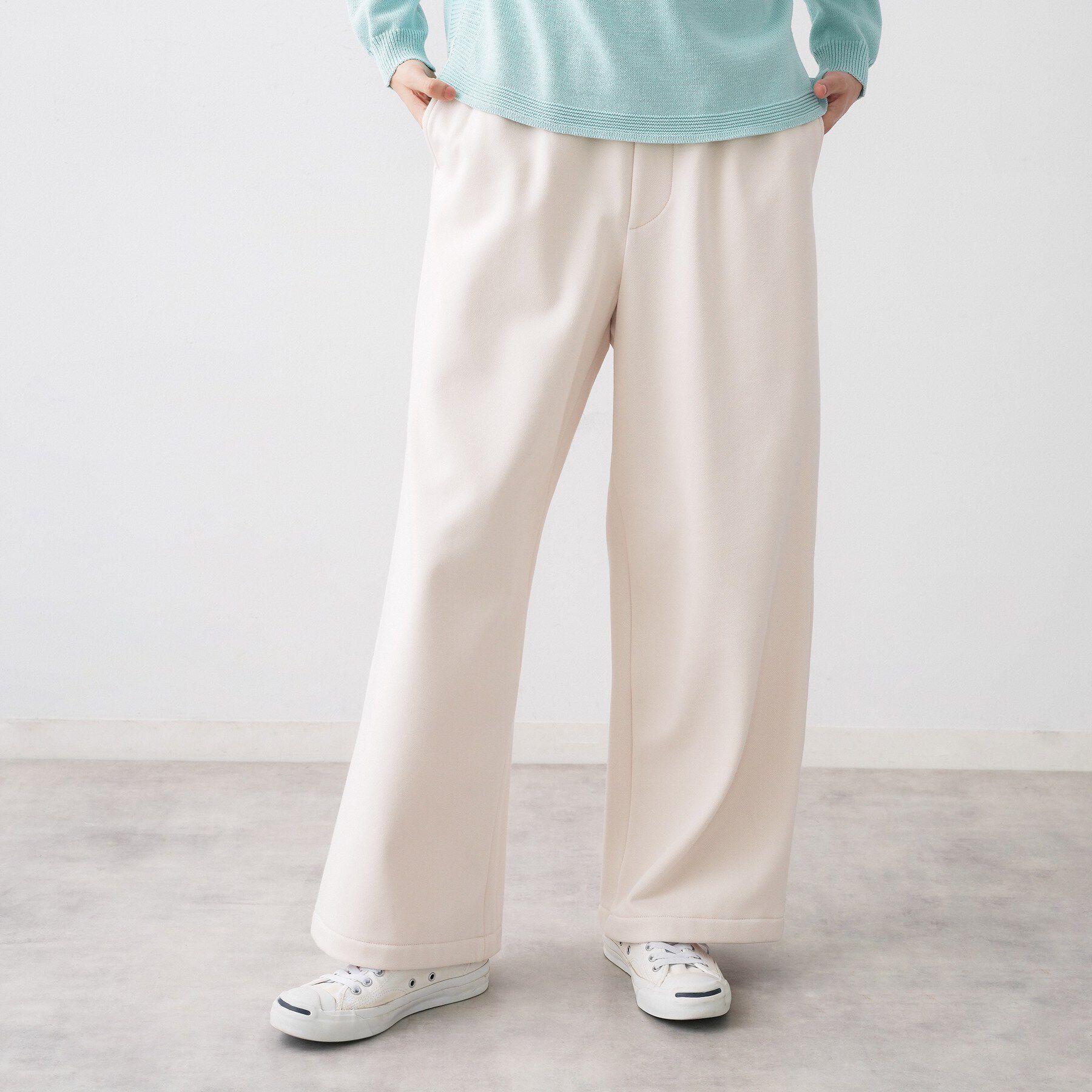 Dessin「【ユニセックス/洗える】スウェットライクワイドパンツ」|その他|