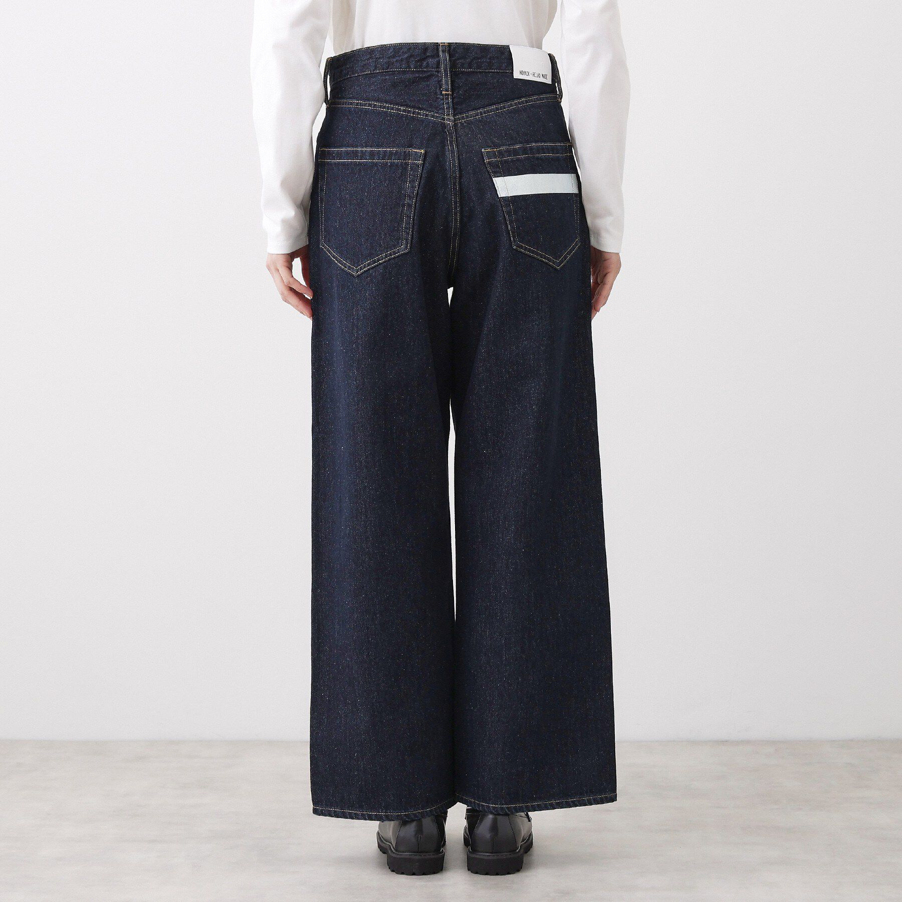 Dessin「【ユニセックス/洗える】ワイドシルエット12OZデニム」|デニム|