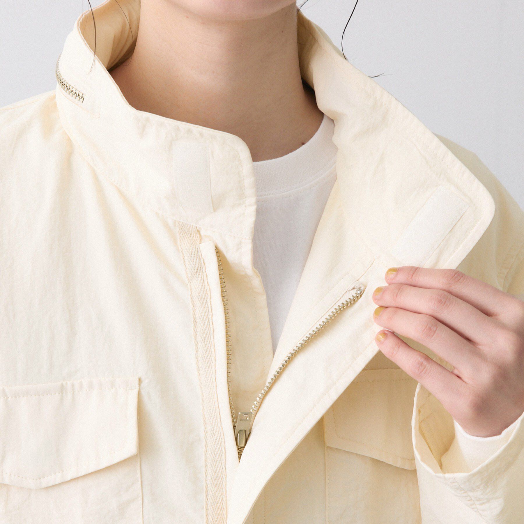 Dessin「【ユニセックス/撥水/2WAY】ライトジャケット」|ブルゾン・スタジャン|