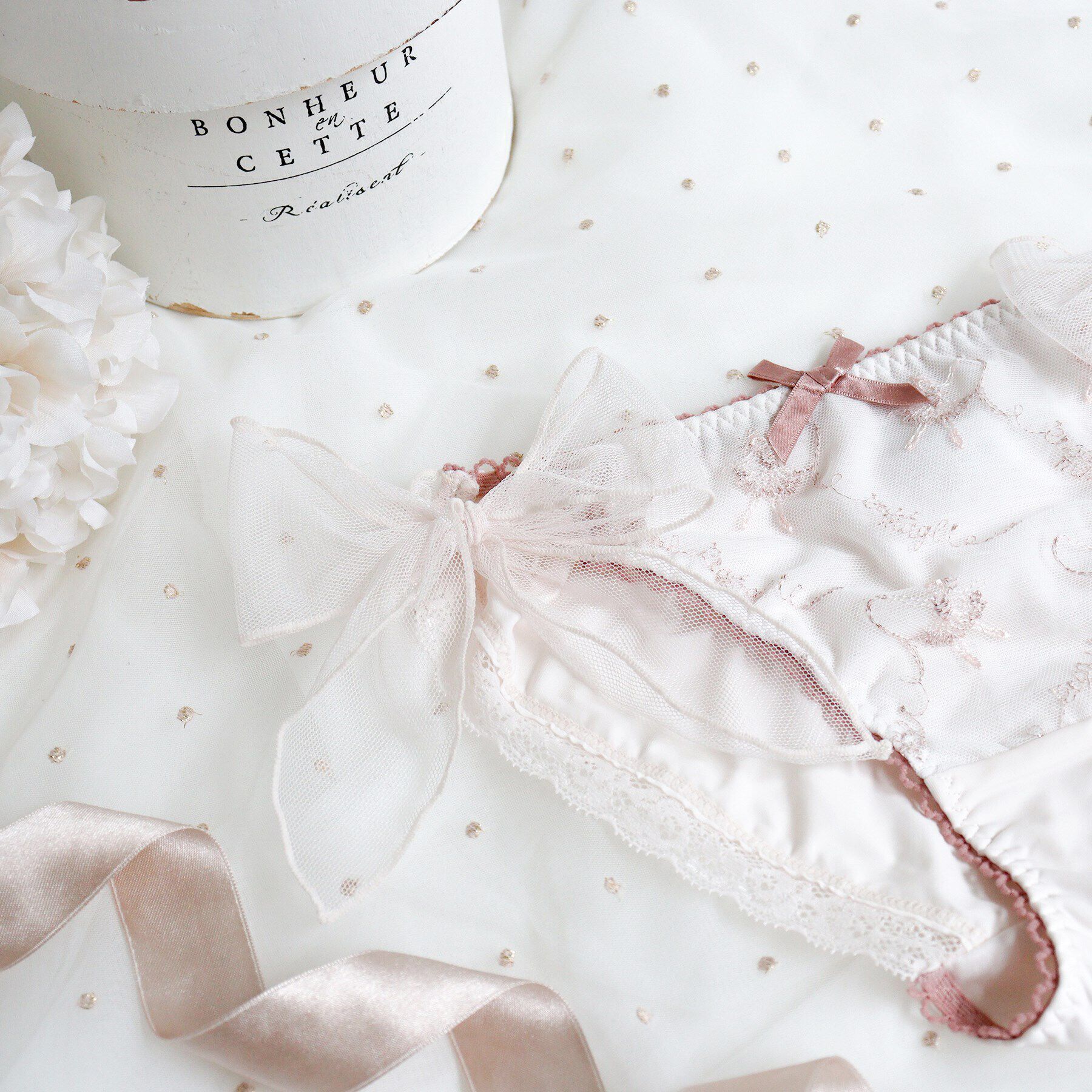 Risa Magli「ジェイミー リボンショーツ」|インナー|