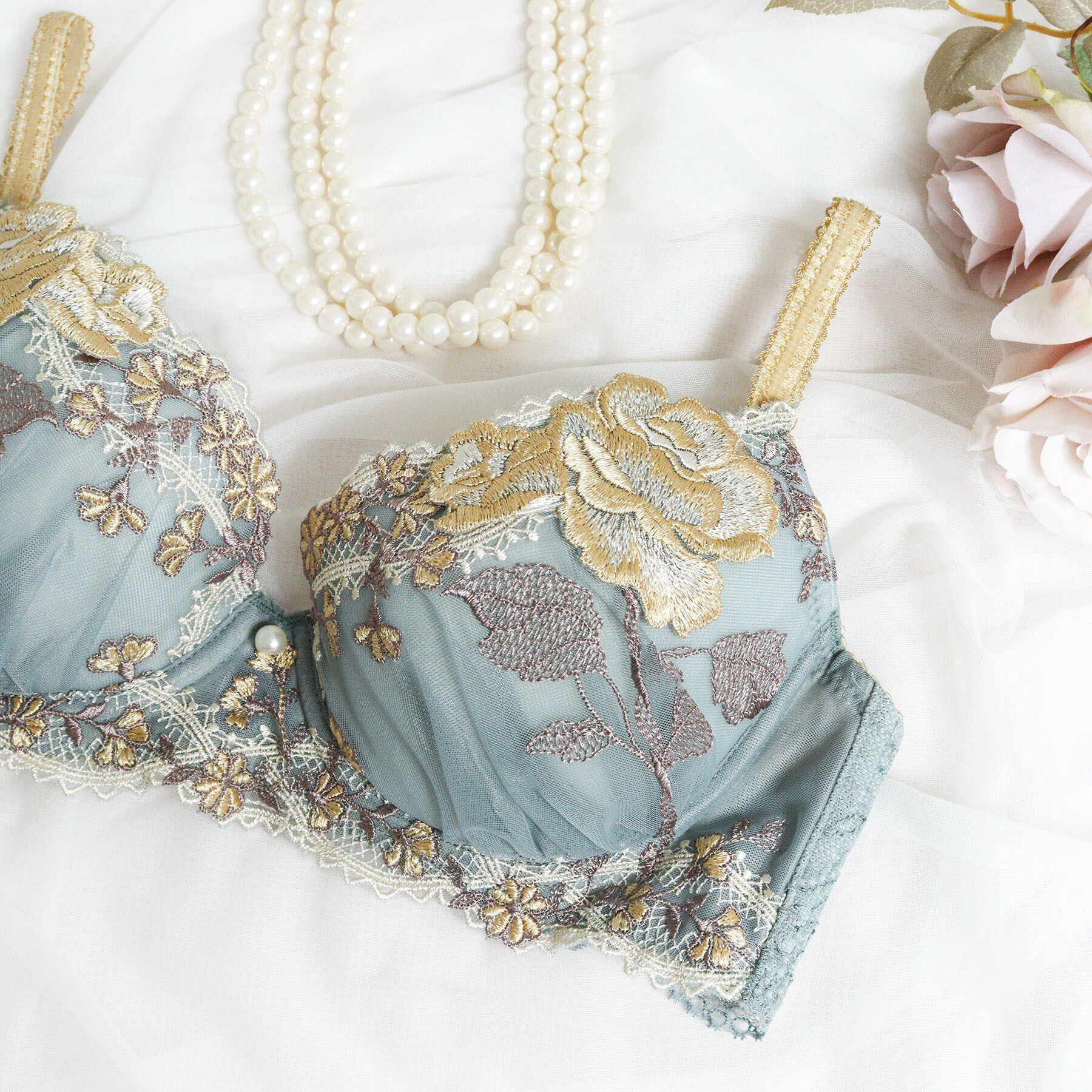 Risa Magli「フロリーナ ブラジャー（G-H）＜N Make Type＞」|インナー|