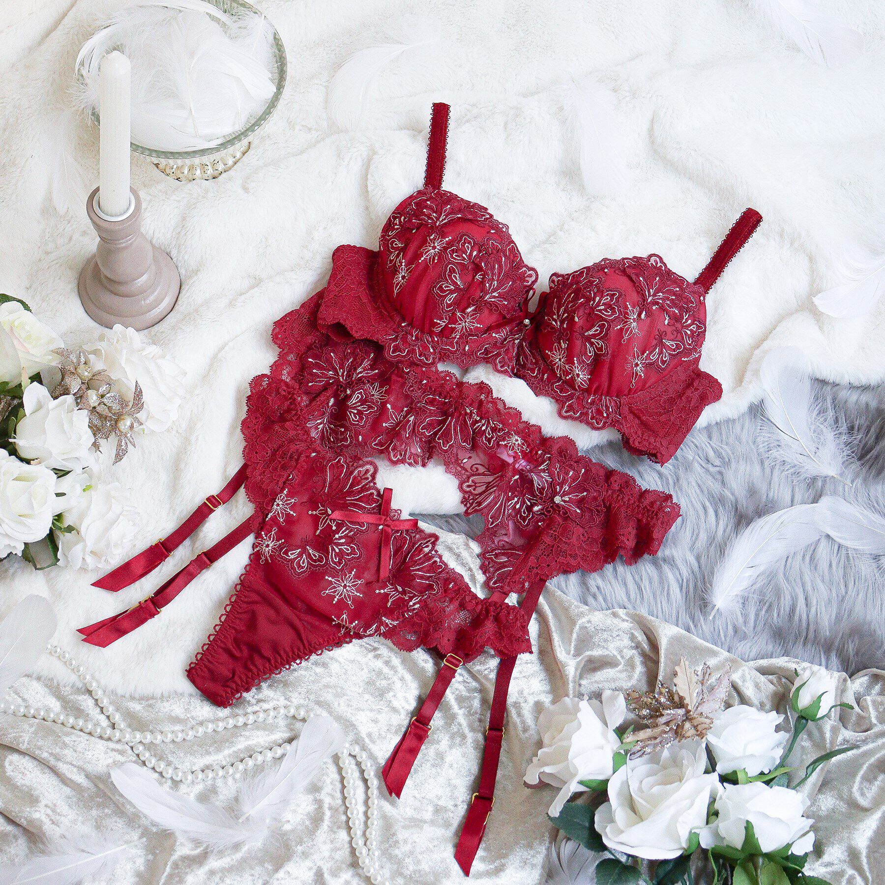 Risa Magli「カロリーネ ガーターベルト」|インナー|