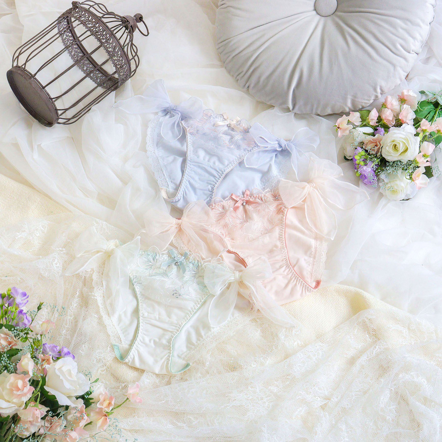 Risa Magli「ナーラ リボンショーツ」|インナー|