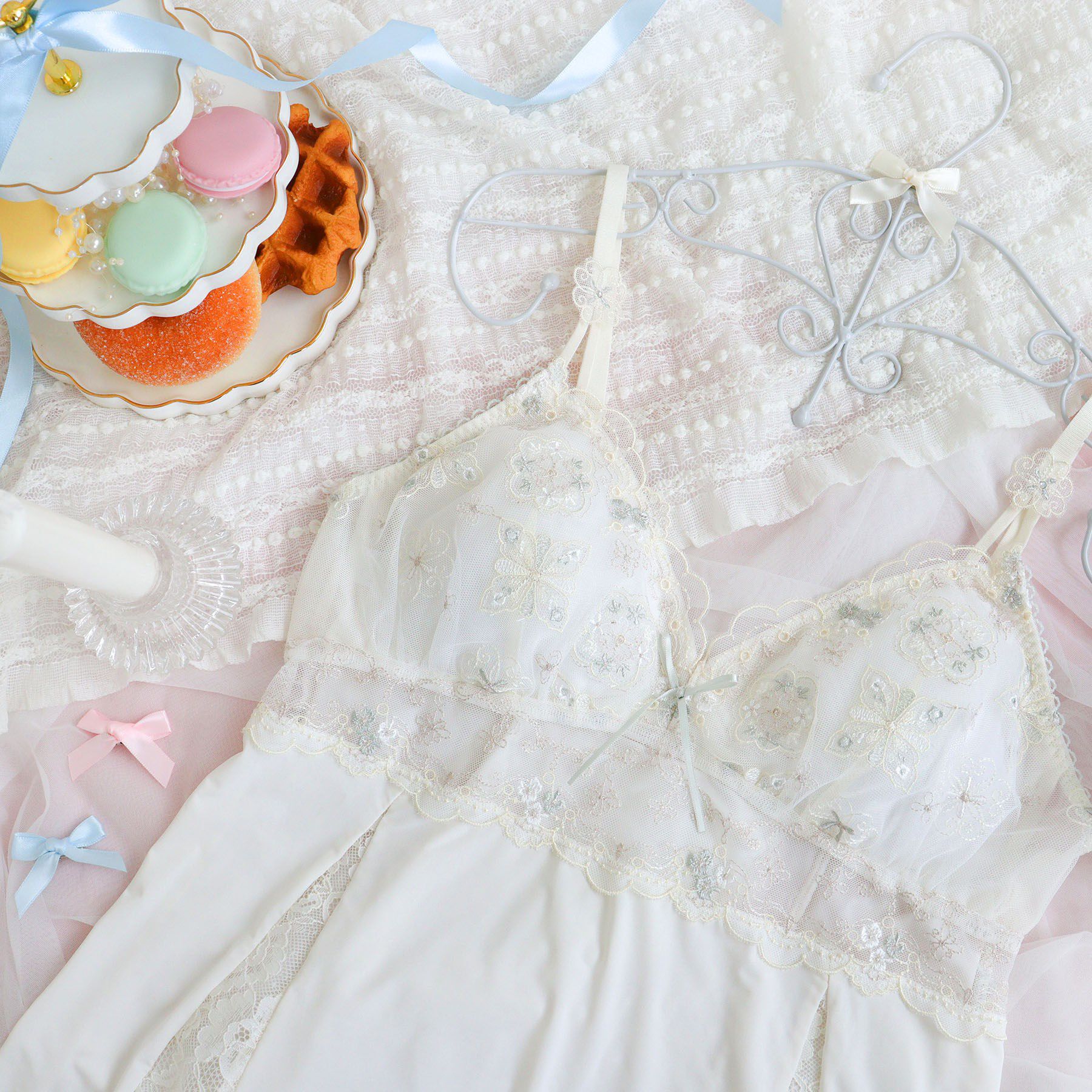 Risa Magli「キャシー カップ付スリップ」|キャミソール|