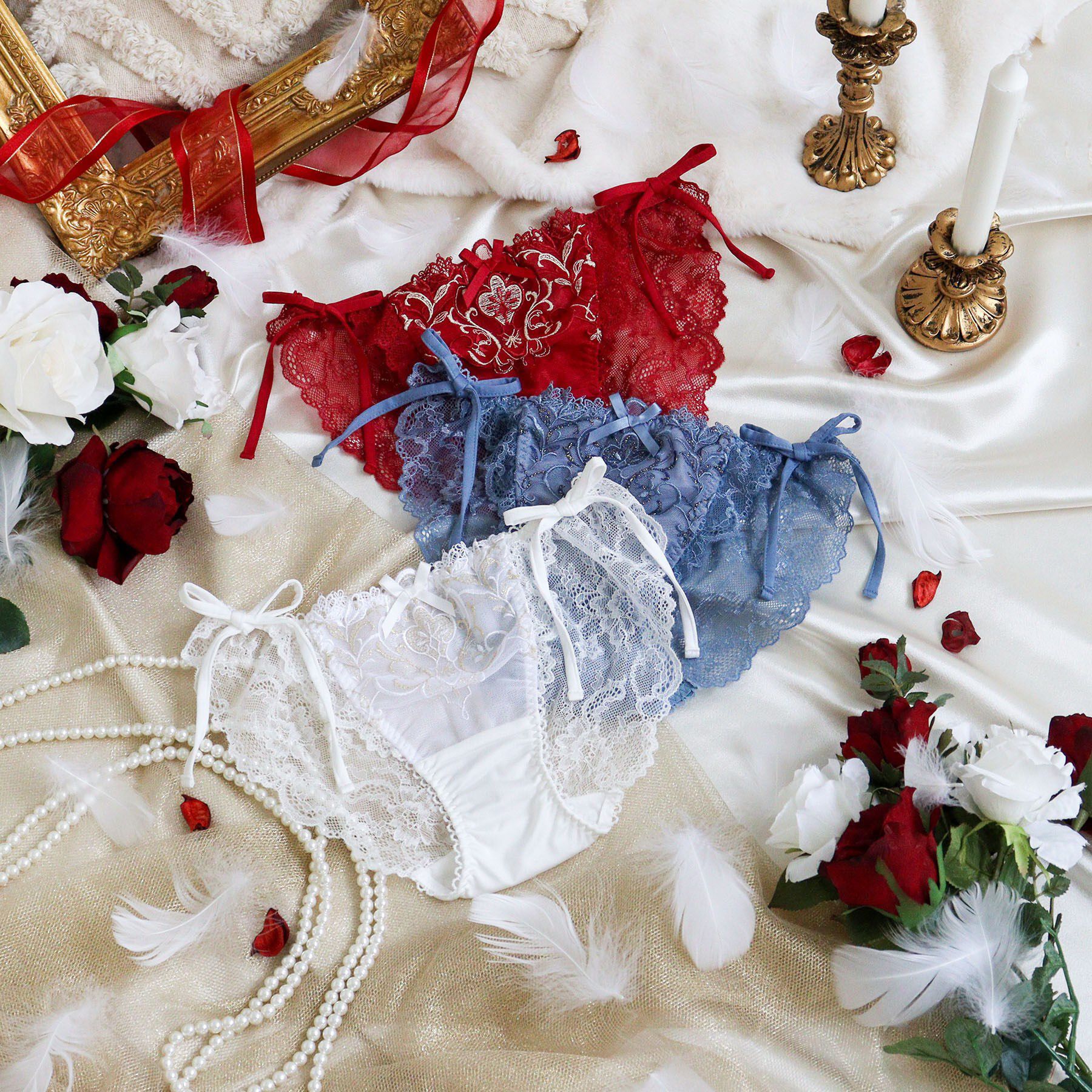 Risa Magli「【アリーナ】 リボンショーツ」|インナー|