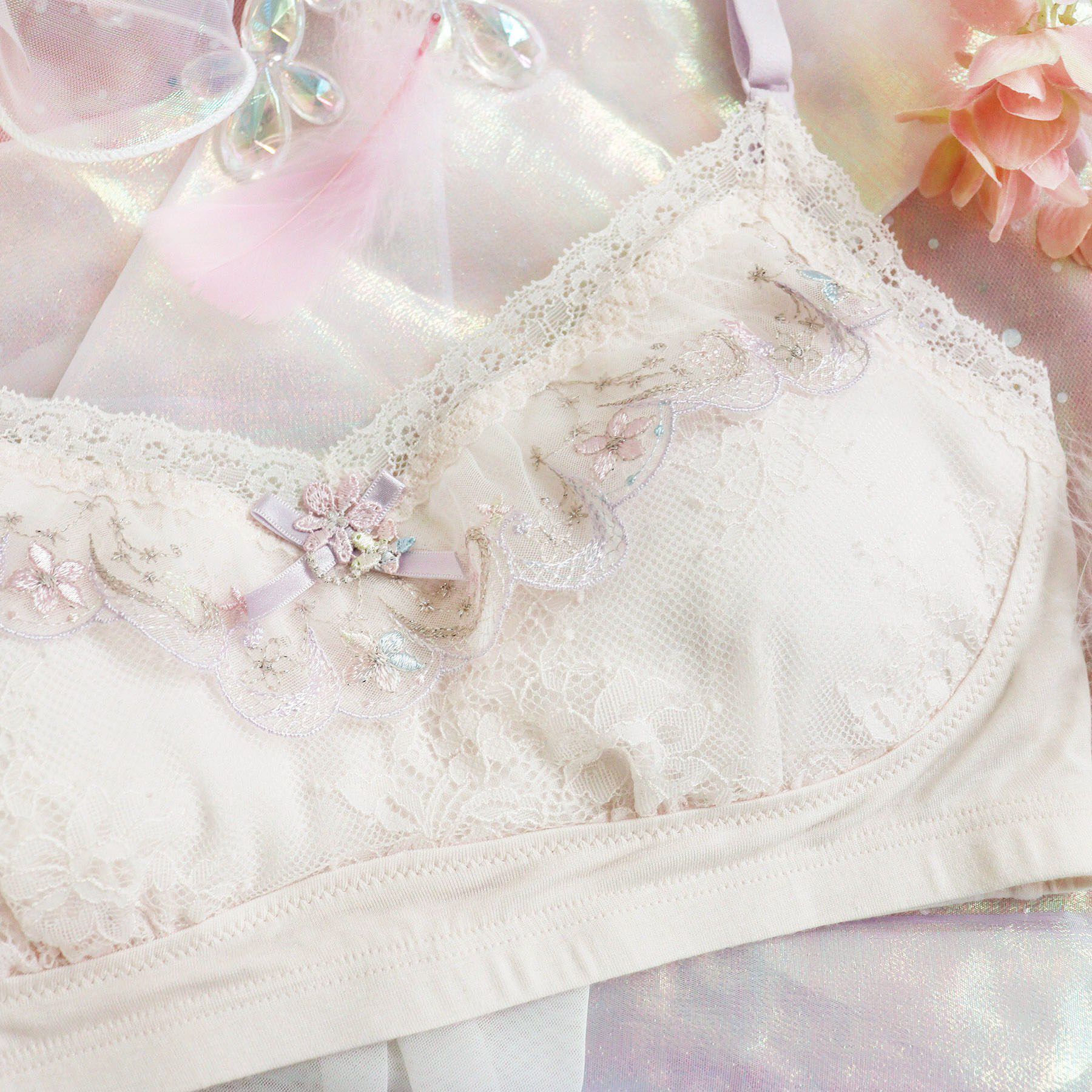 Risa Magli「コリンナ おやすみブラ (M-L)」|インナー|