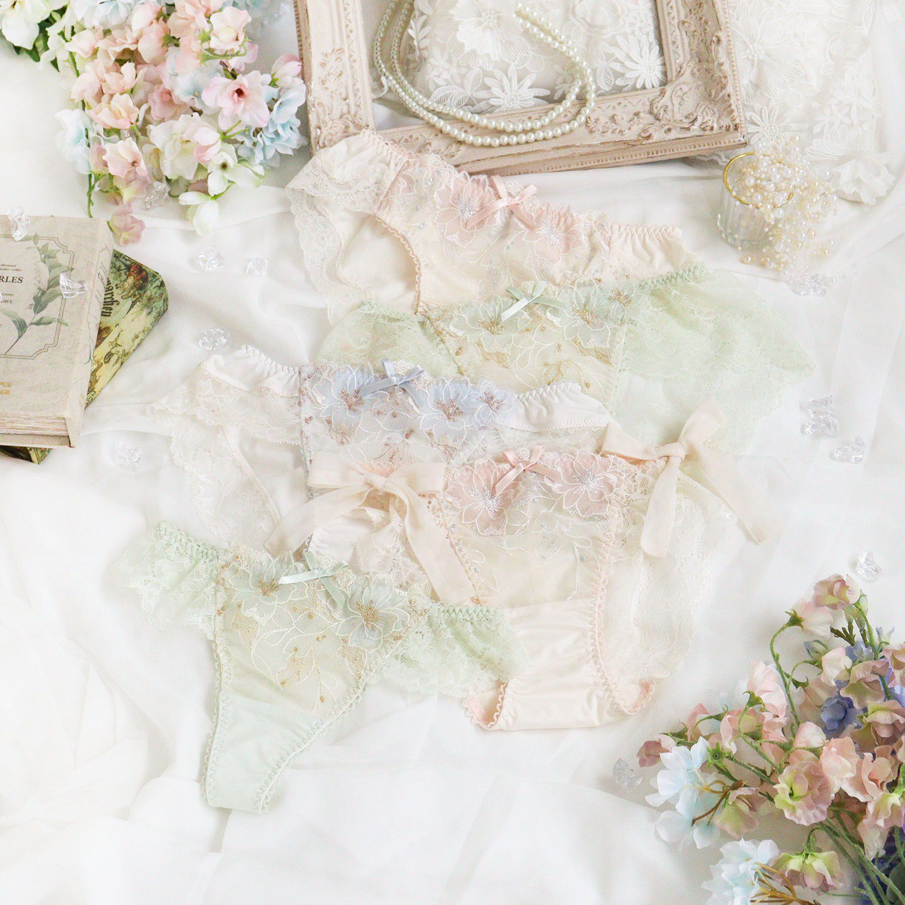 Risa Magli「リカルダ リボンショーツ」|インナー|