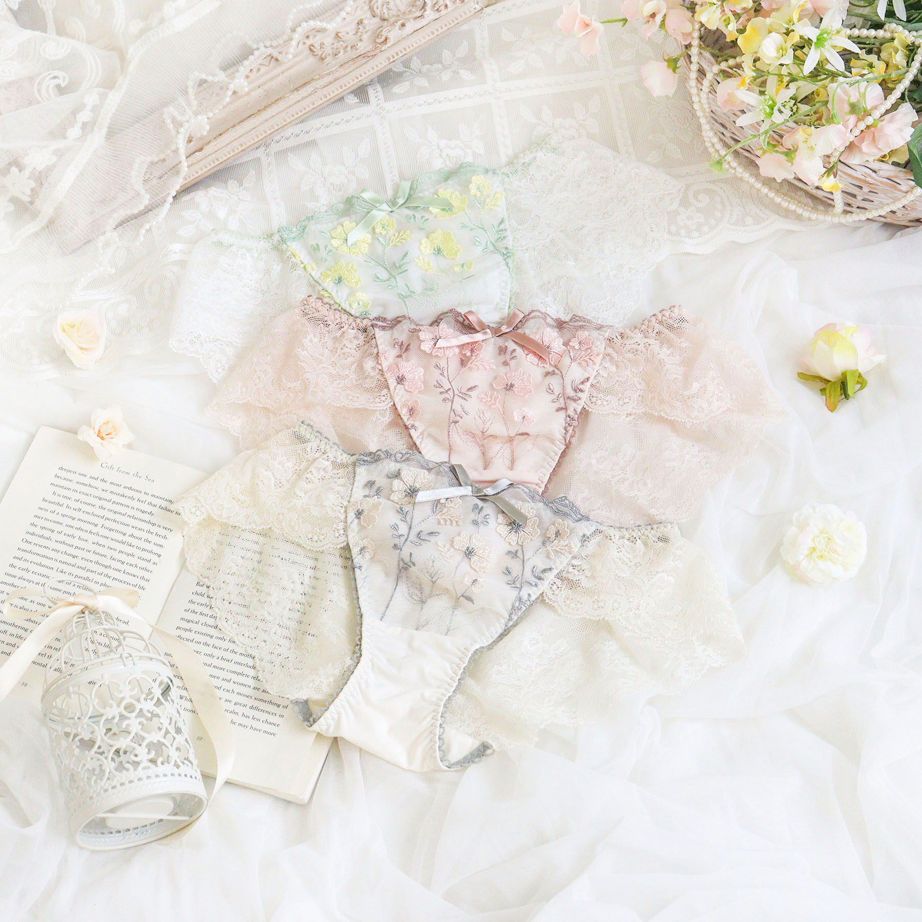 Risa Magli「ラーレ レースショーツ」|インナー|