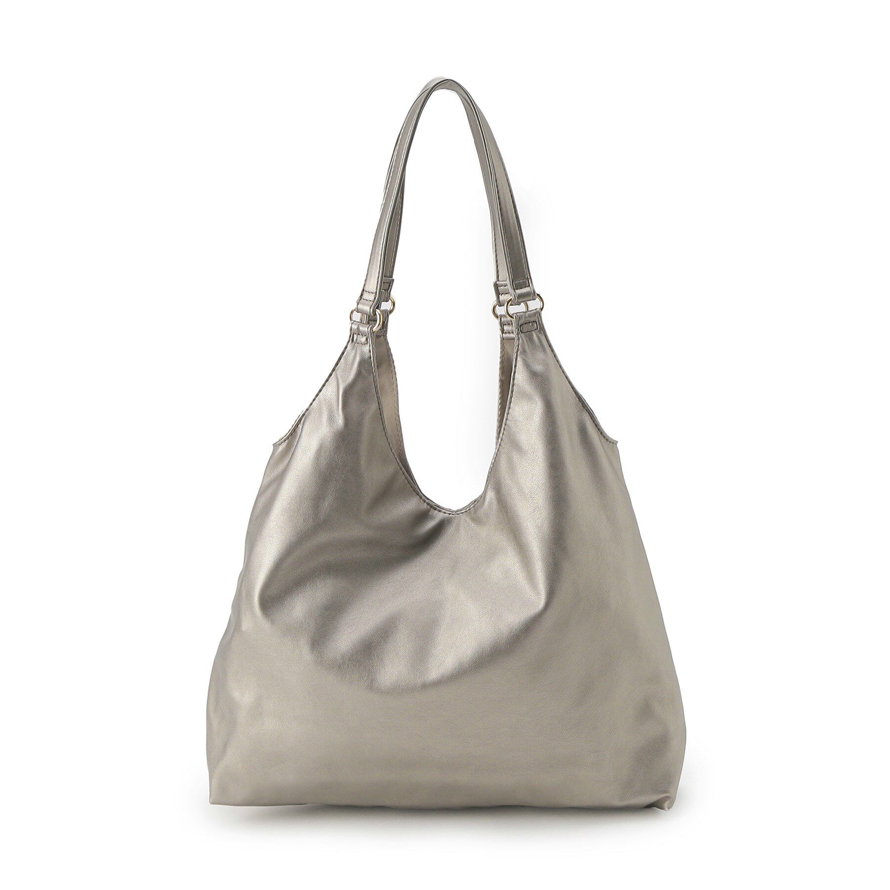 ITS&rsquo;DEMO「【A4対応】合皮Vカットトート」|トートバッグ|