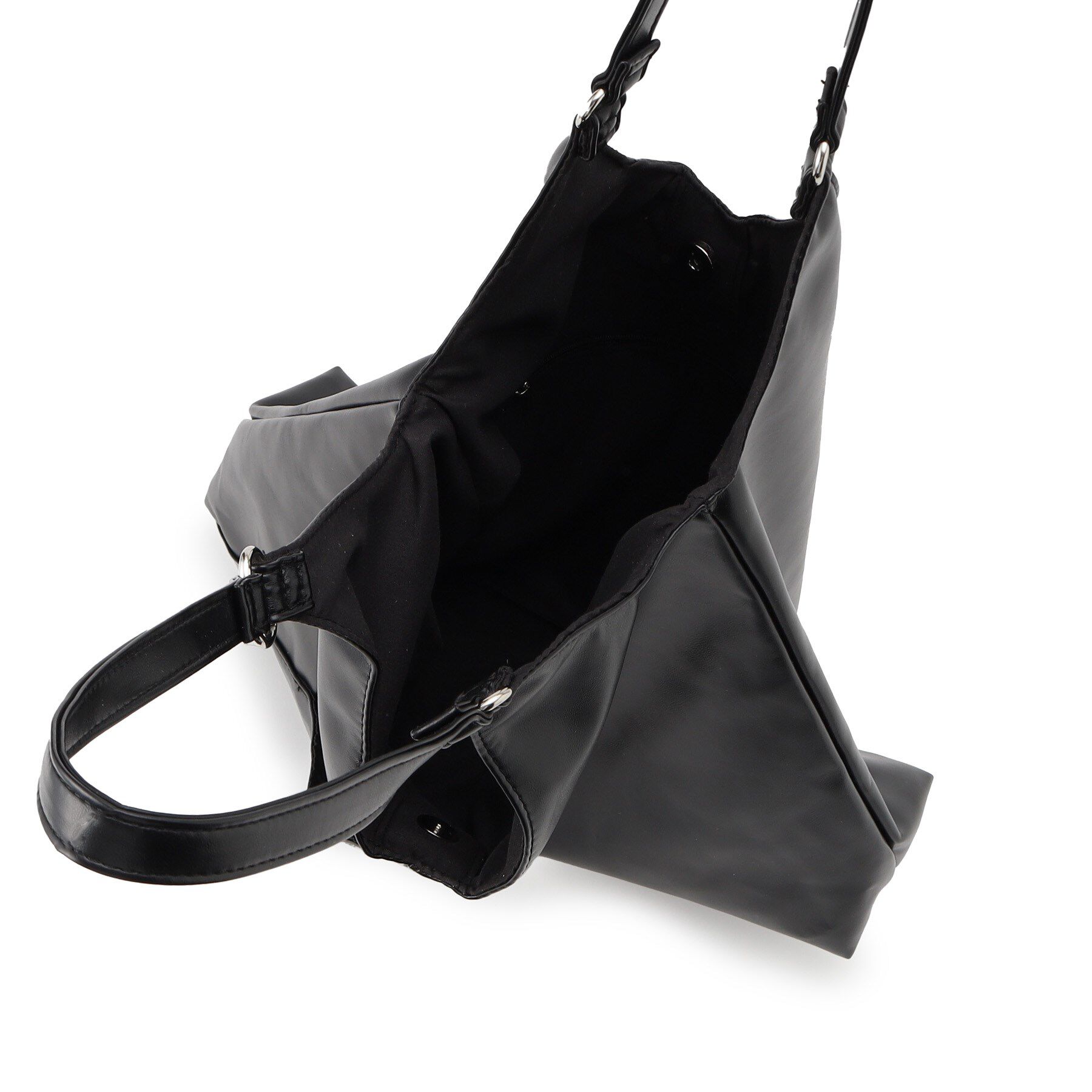 ITS&rsquo;DEMO「【A4対応】合皮Vカットトート」|トートバッグ|