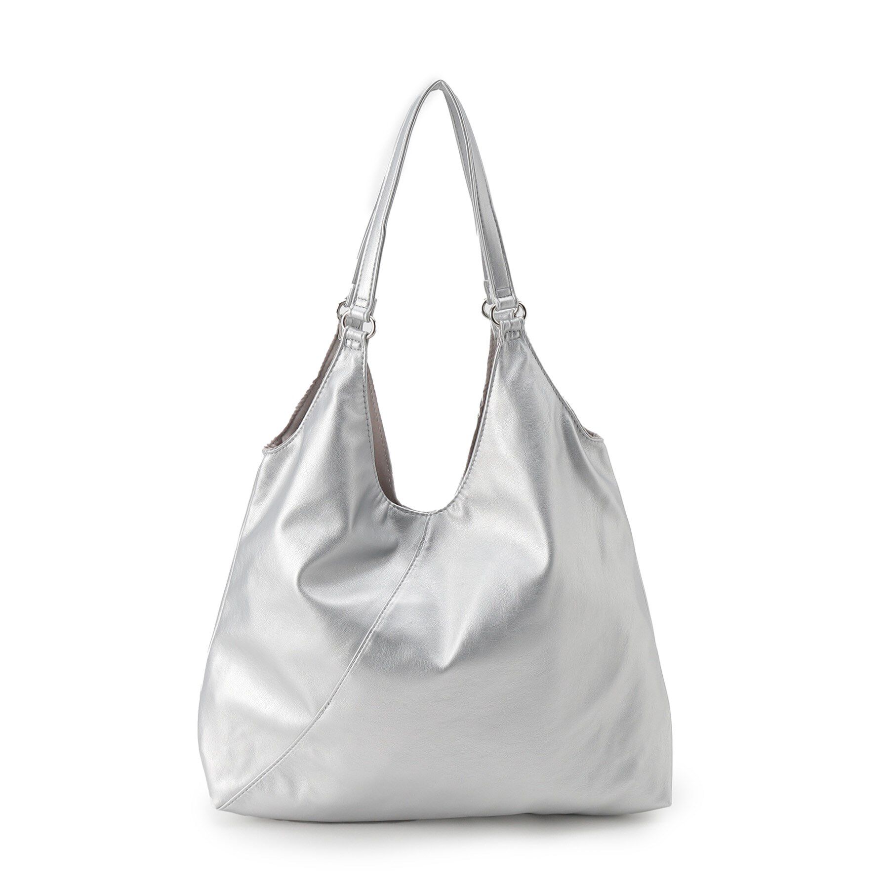 ITS&rsquo;DEMO「【A4対応】合皮Vカットトート」|トートバッグ|