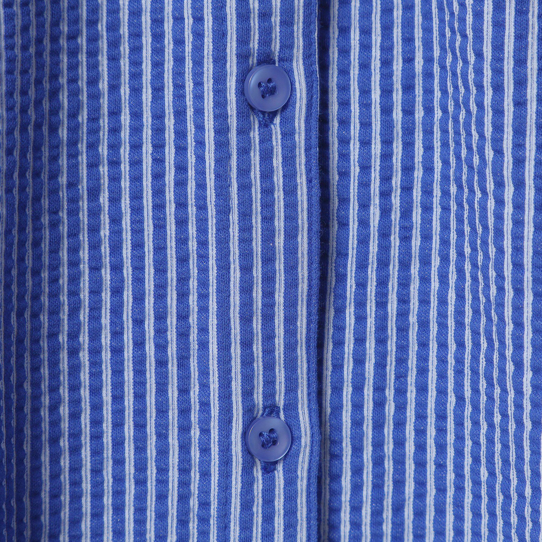 ITS&rsquo;DEMO「【洗濯機OK／洗濯後しわになりにくい】カットサッカー袖タックプルオーバー」|シャツ・ブラウス|